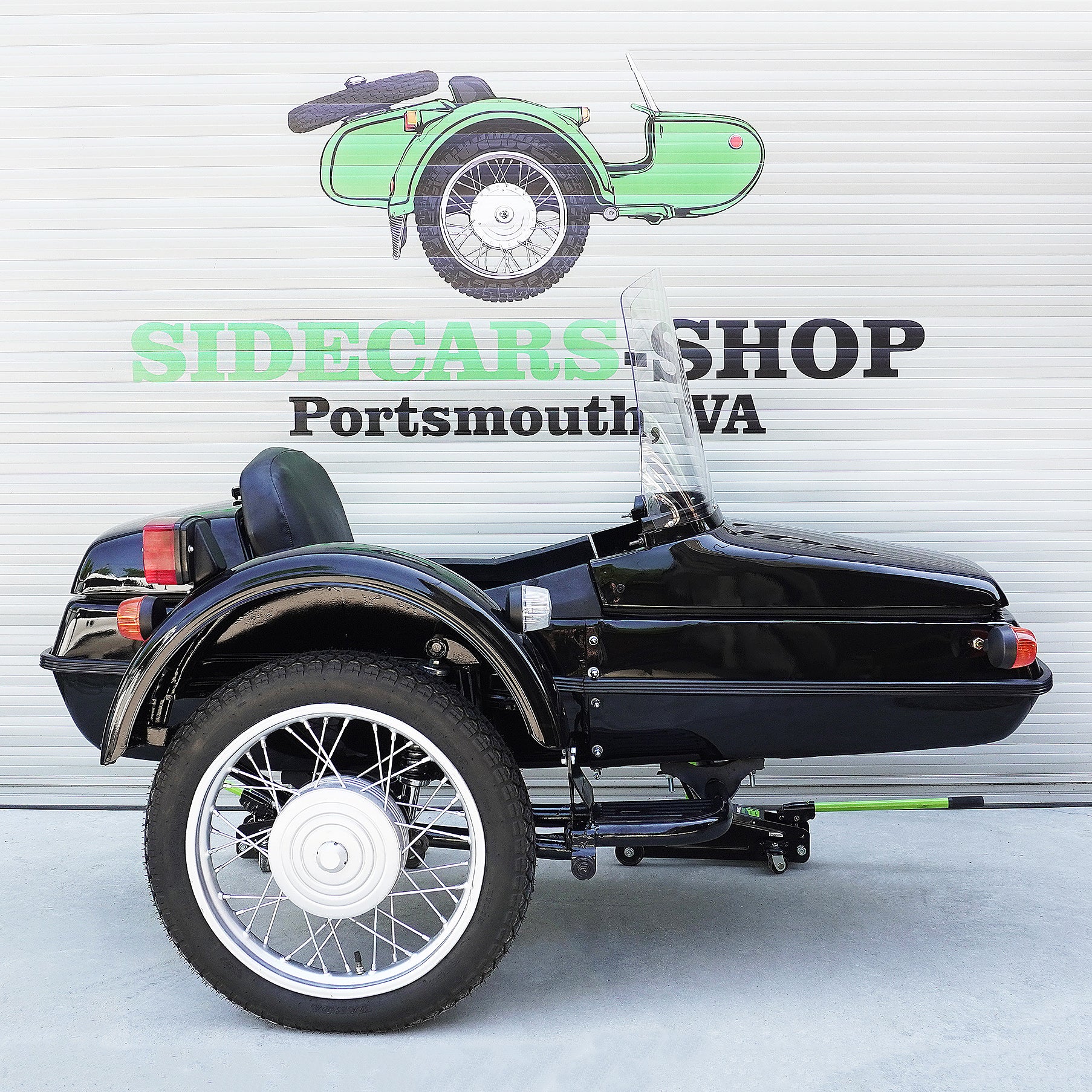 Sidecar Sputnik for motorcycle Izh Compatible with BMW Triumph Harley Davidson Honda motorcycles