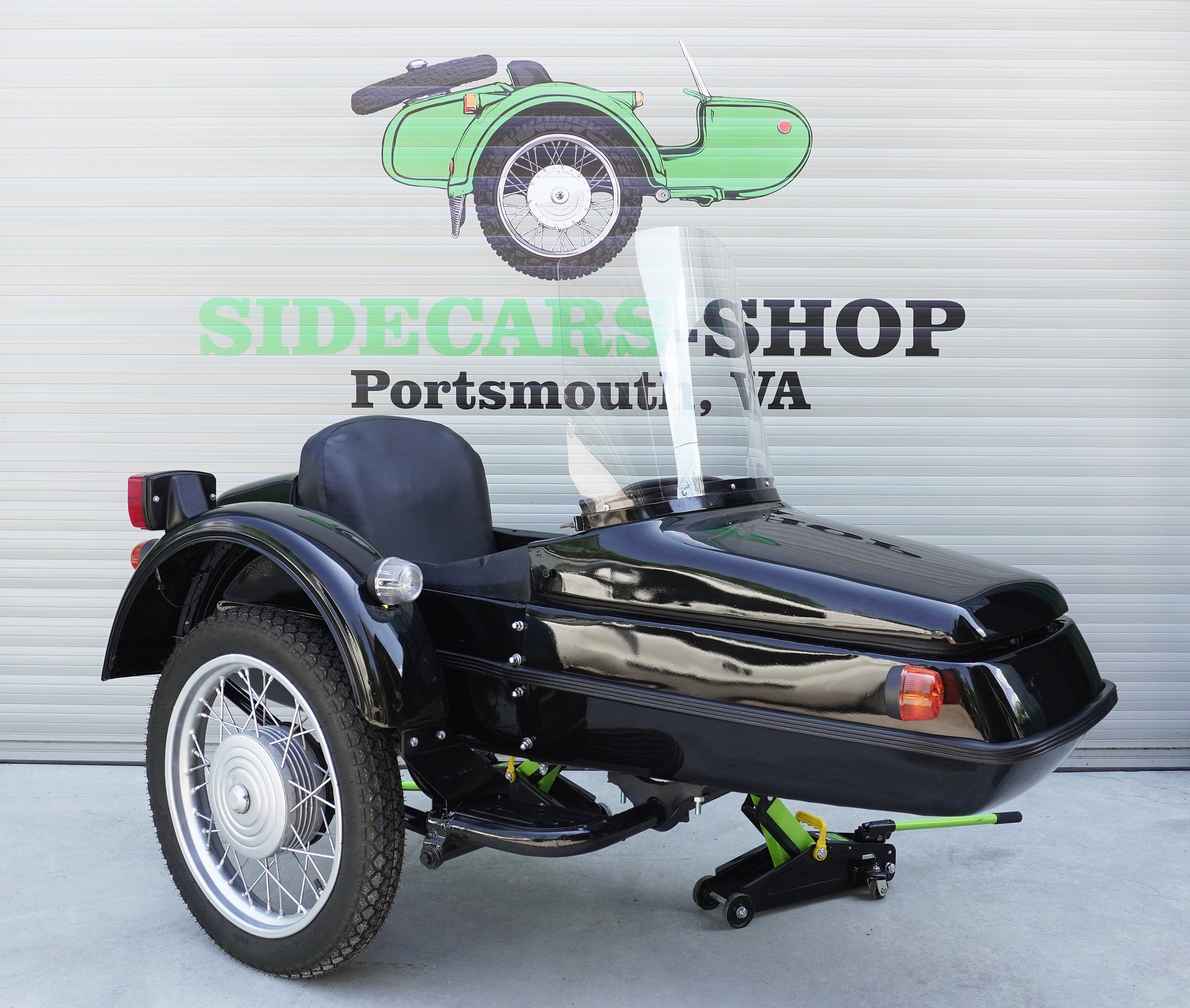 Sidecar Sputnik for motorcycle Izh Compatible with BMW Triumph Harley Davidson Honda motorcycles