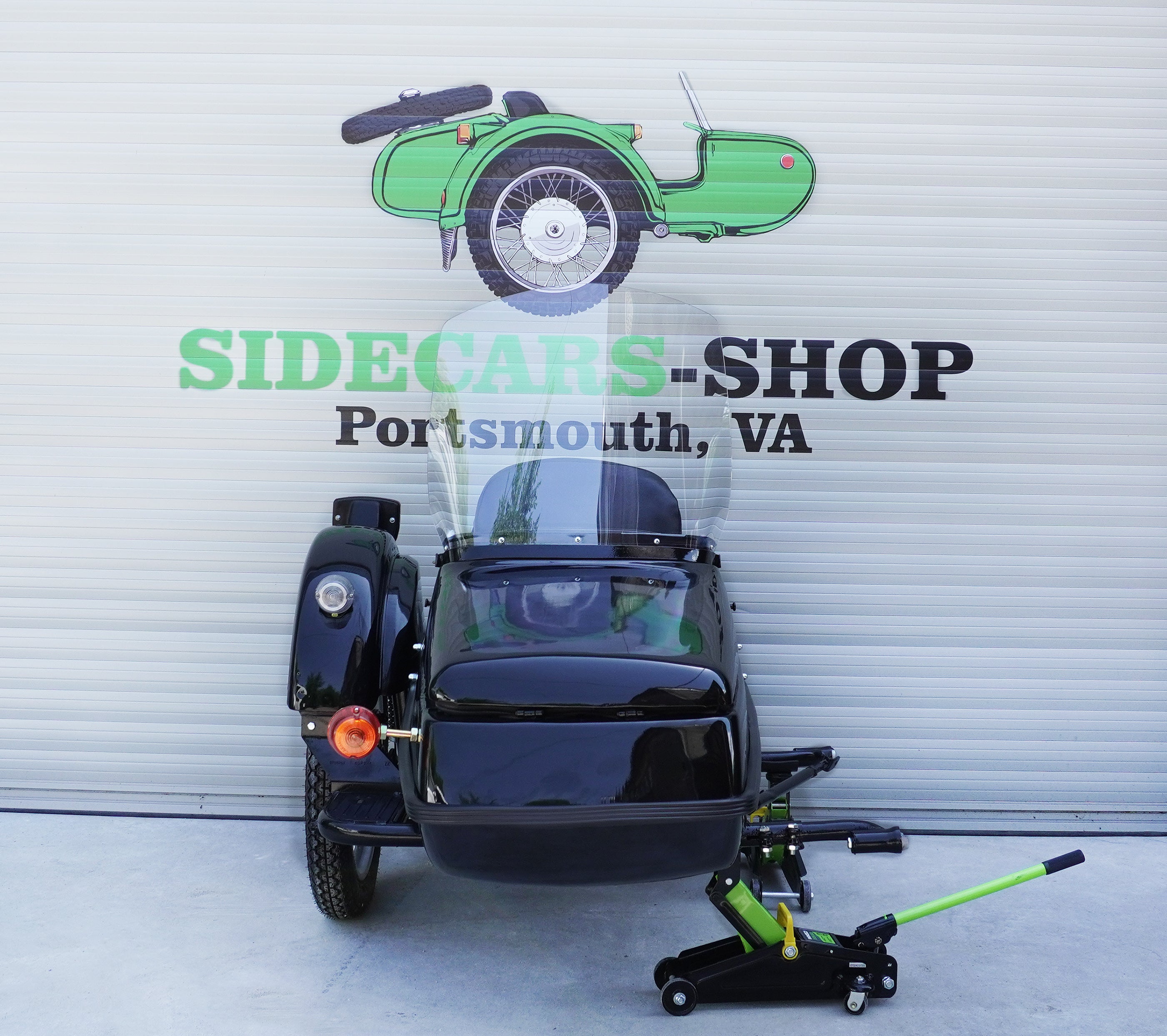 Sidecar Sputnik for motorcycle Izh Compatible with BMW Triumph Harley Davidson Honda motorcycles