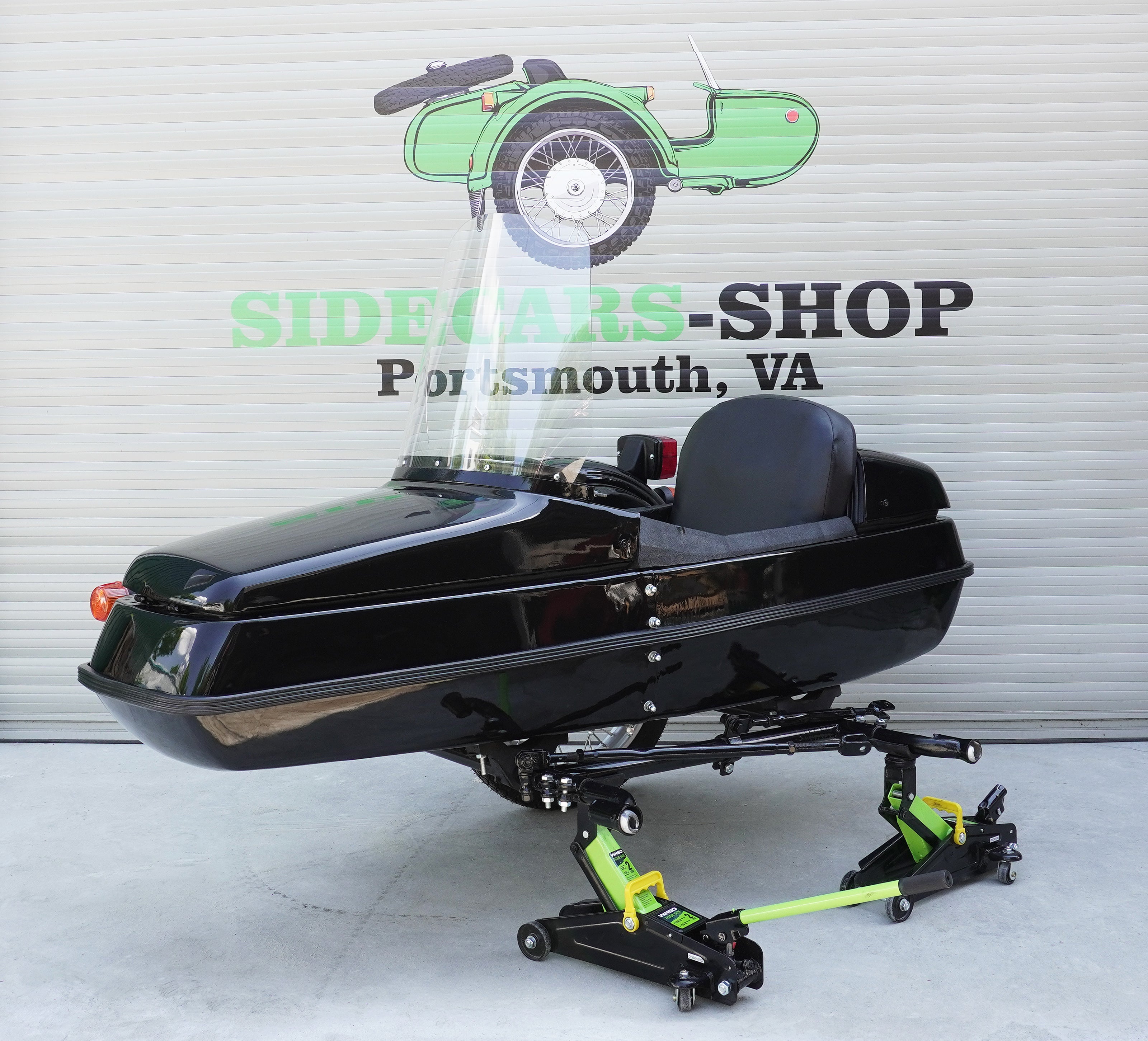 Sidecar Sputnik for motorcycle Izh Compatible with BMW Triumph Harley Davidson Honda motorcycles
