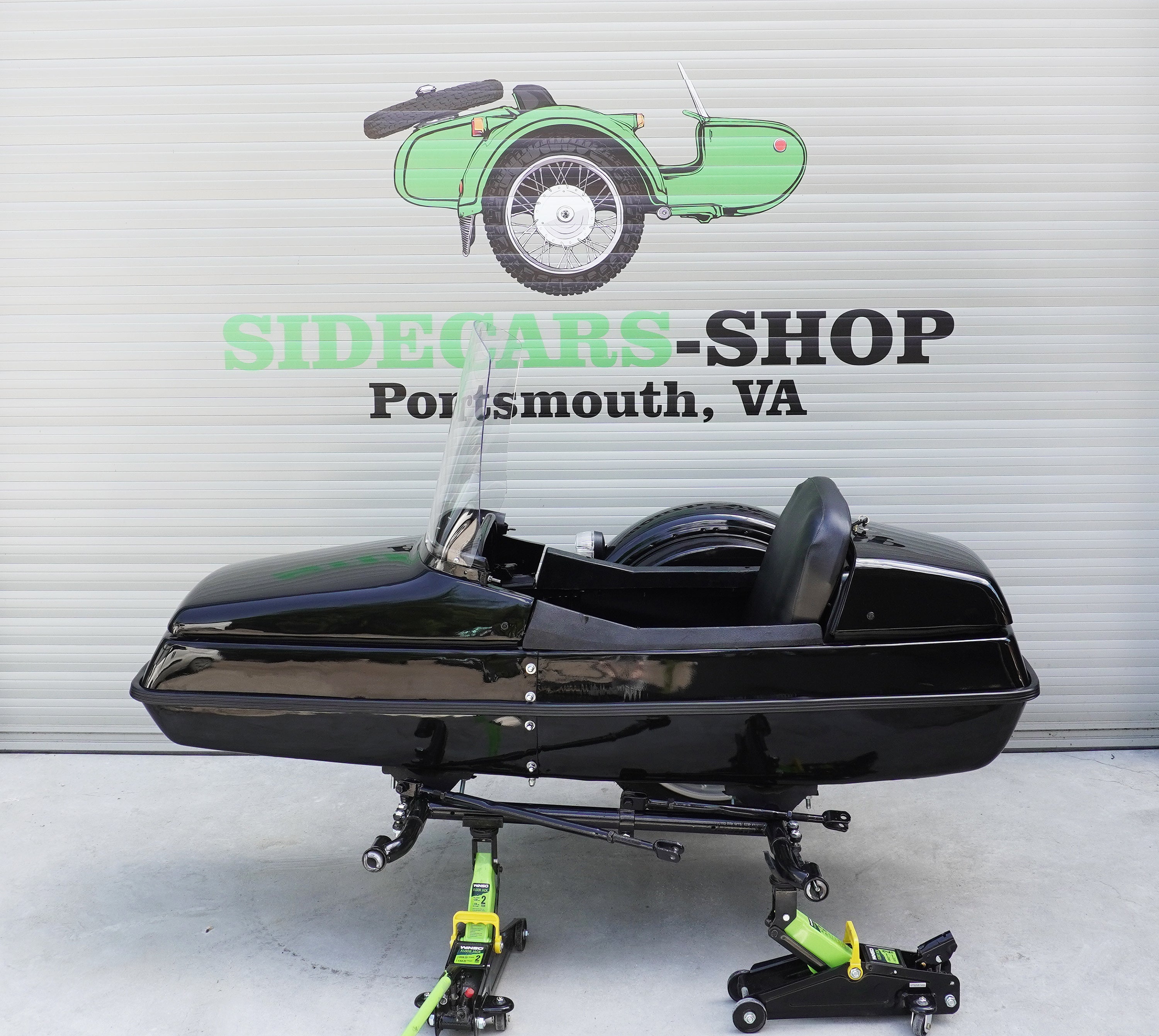 Sidecar Sputnik for motorcycle Izh Compatible with BMW Triumph Harley Davidson Honda motorcycles