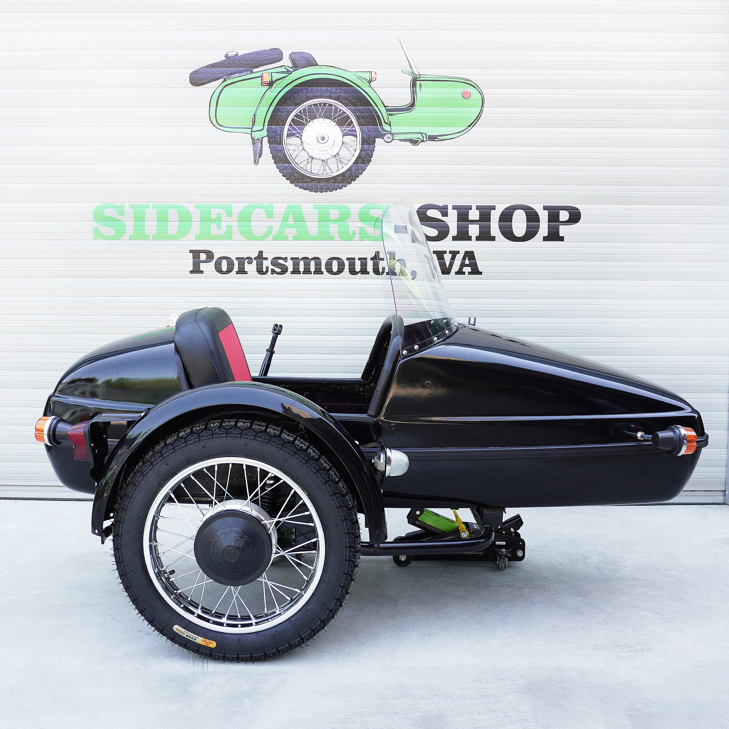 VELOREX Sidecar Refurbished for Motorcycle Jawa fits motorcycles BMW Triumph Harley Davidson HD Honda Triumph, Indian