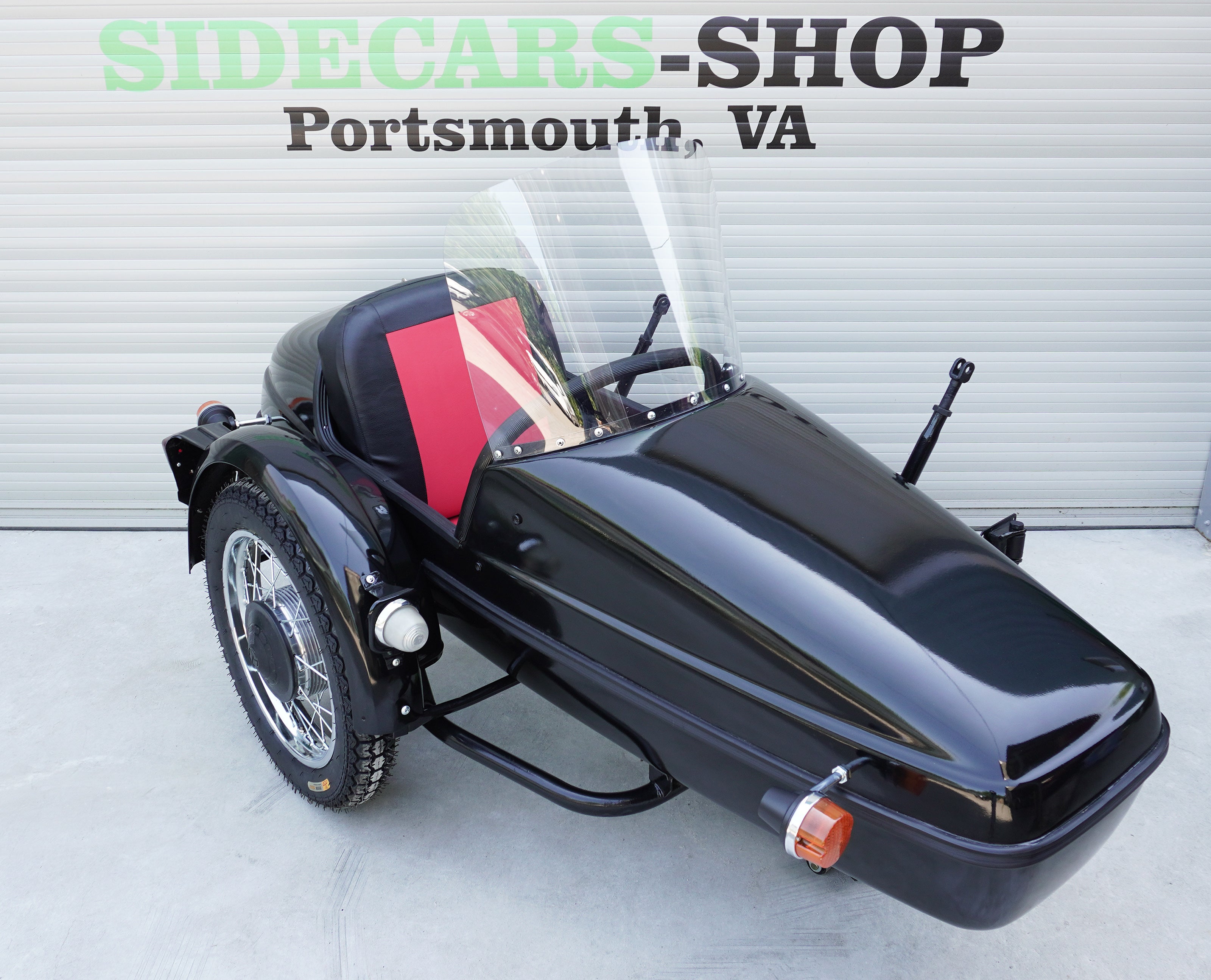 VELOREX サイドカー 本体 ブラック　ガンメタ Velorex Sidecar for JAWA Motorcycle – Sidecars Shop
