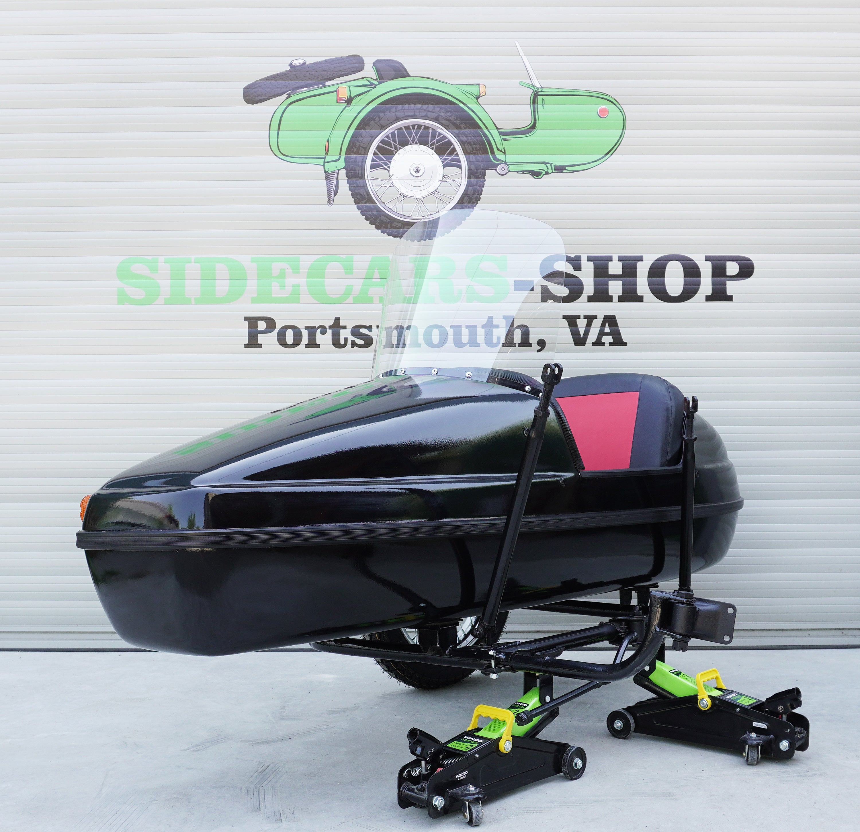 VELOREX Sidecar Refurbished for Motorcycle Jawa fits motorcycles BMW Triumph Harley Davidson HD Honda Triumph, Indian