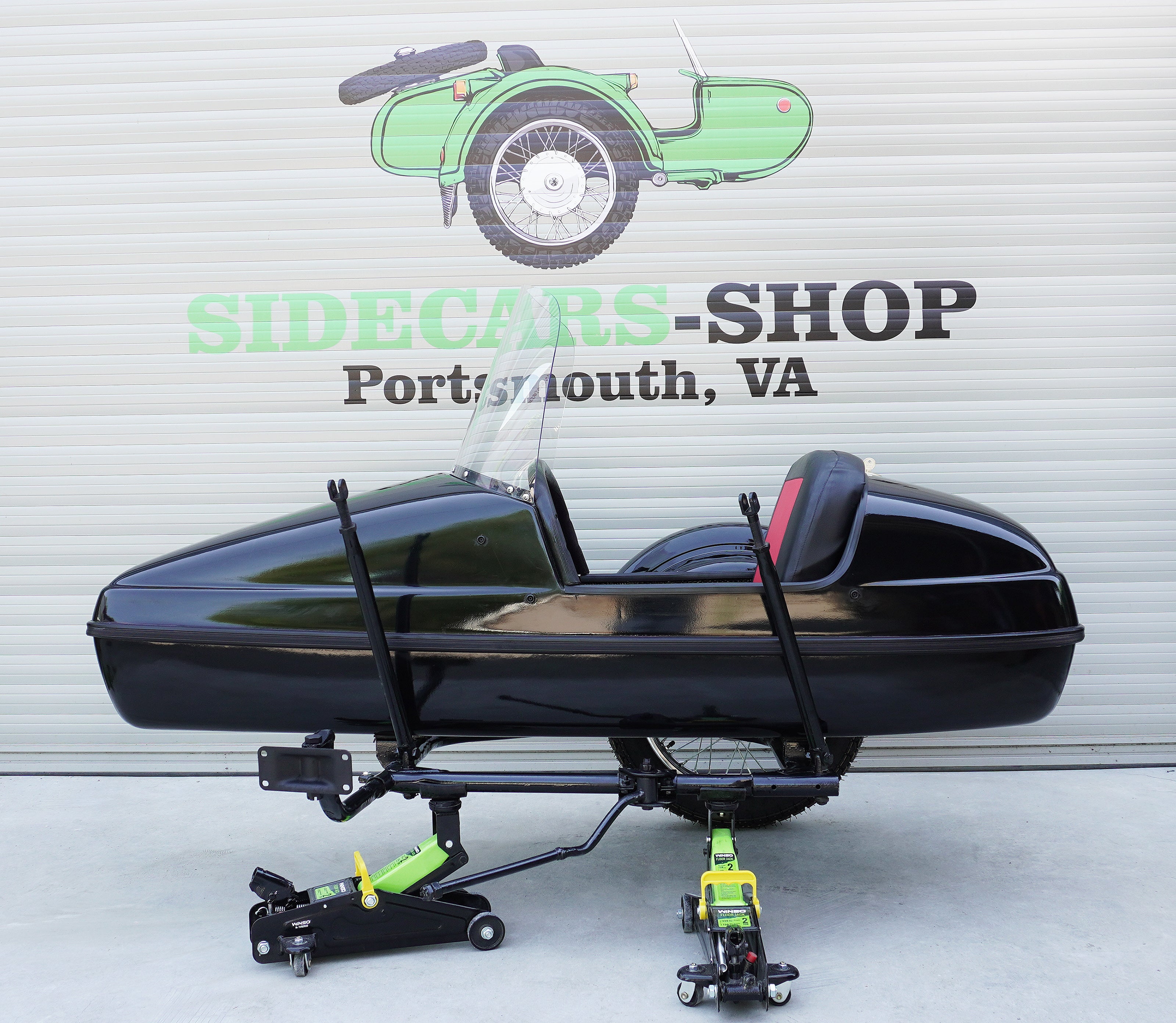 VELOREX Sidecar Refurbished for Motorcycle Jawa fits motorcycles BMW Triumph Harley Davidson HD Honda Triumph, Indian