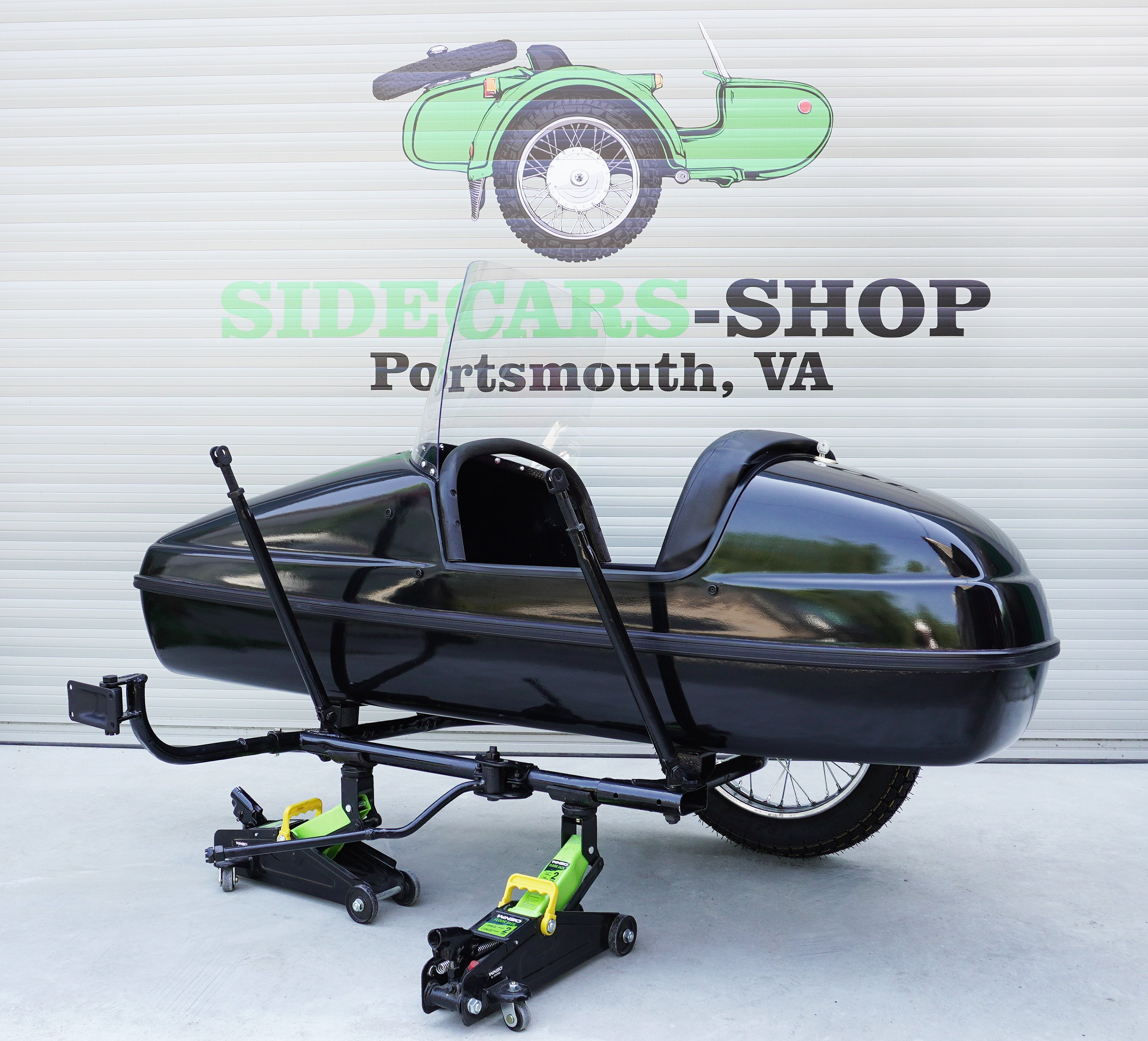 VELOREX Sidecar Refurbished for Motorcycle Jawa fits motorcycles BMW Triumph Harley Davidson HD Honda Triumph, Indian