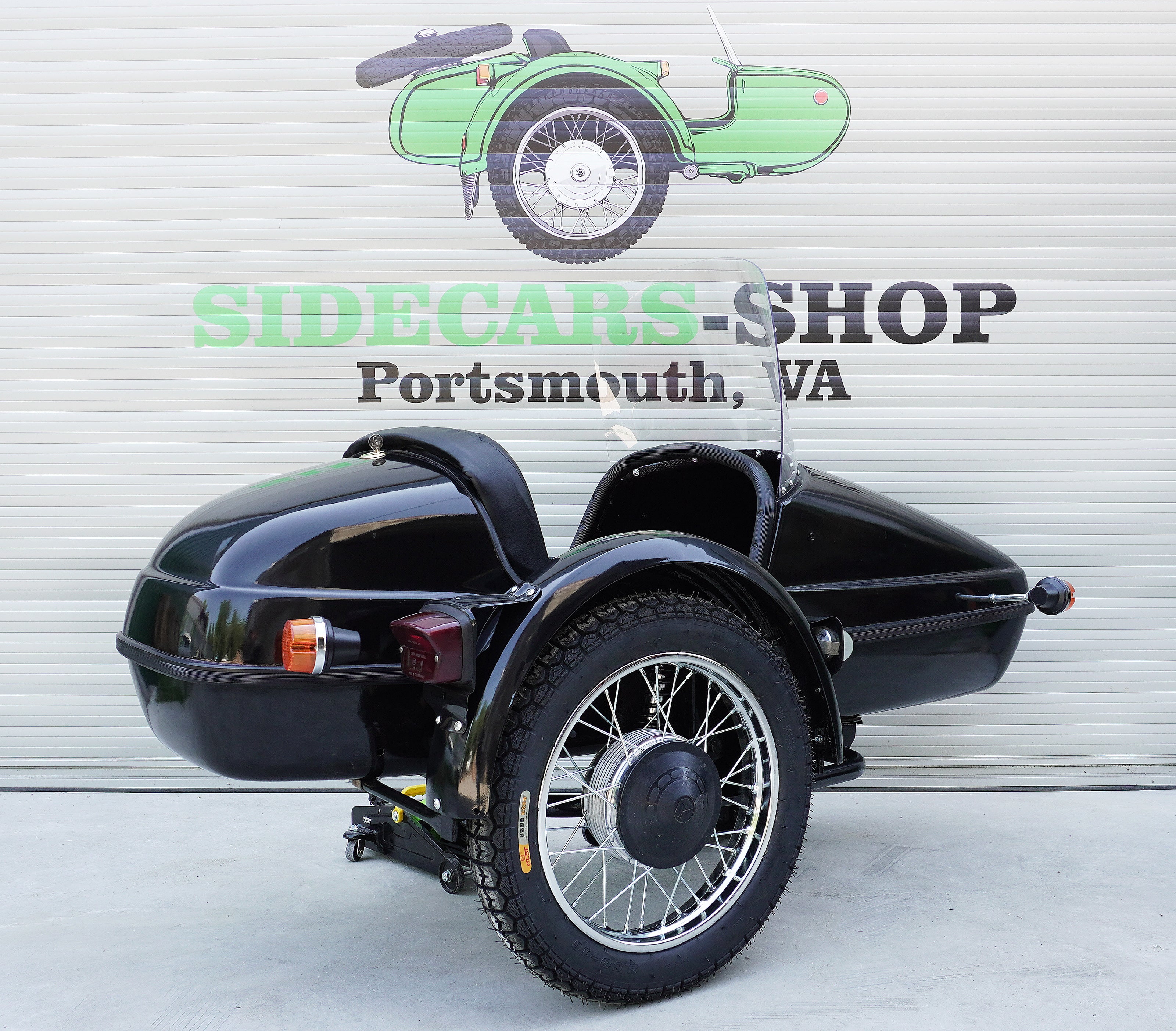 VELOREX Sidecar Refurbished for Motorcycle Jawa fits motorcycles BMW Triumph Harley Davidson HD Honda Triumph, Indian