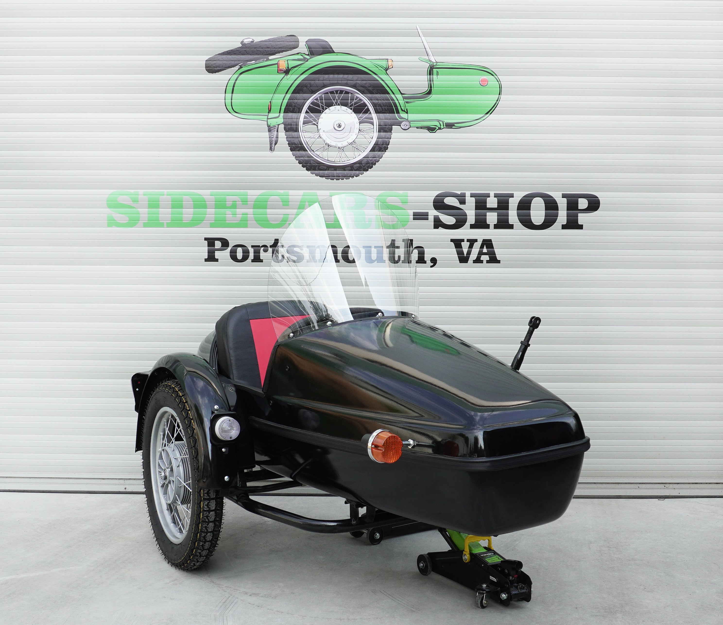 Sidecar VELOREX for Sale Refurbished Repainted fits Motorcycle: JAWA, BMW Triumph Harley Davidson HD Honda