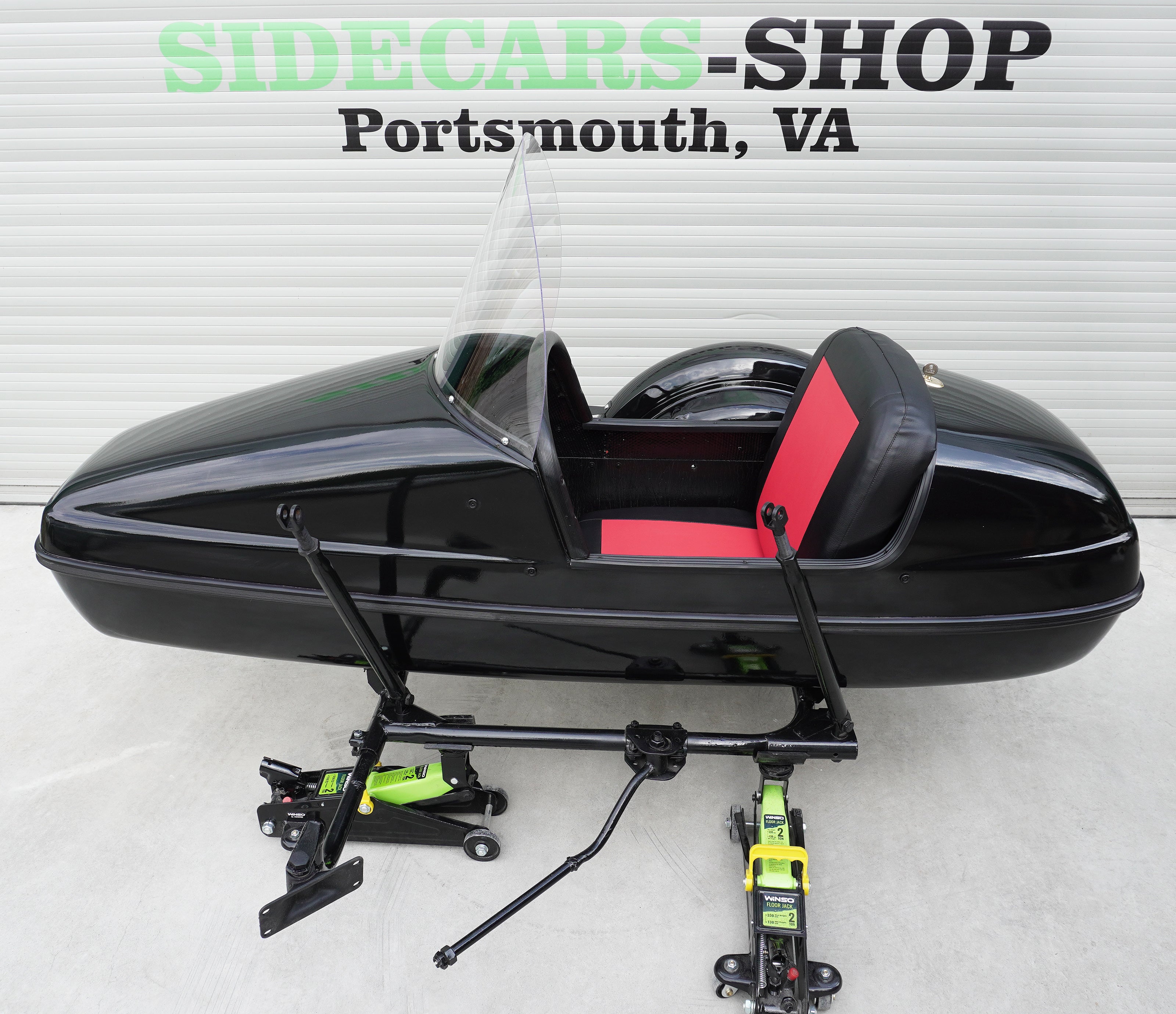 Sidecar VELOREX for Sale Refurbished Repainted fits Motorcycle: JAWA, BMW Triumph Harley Davidson HD Honda