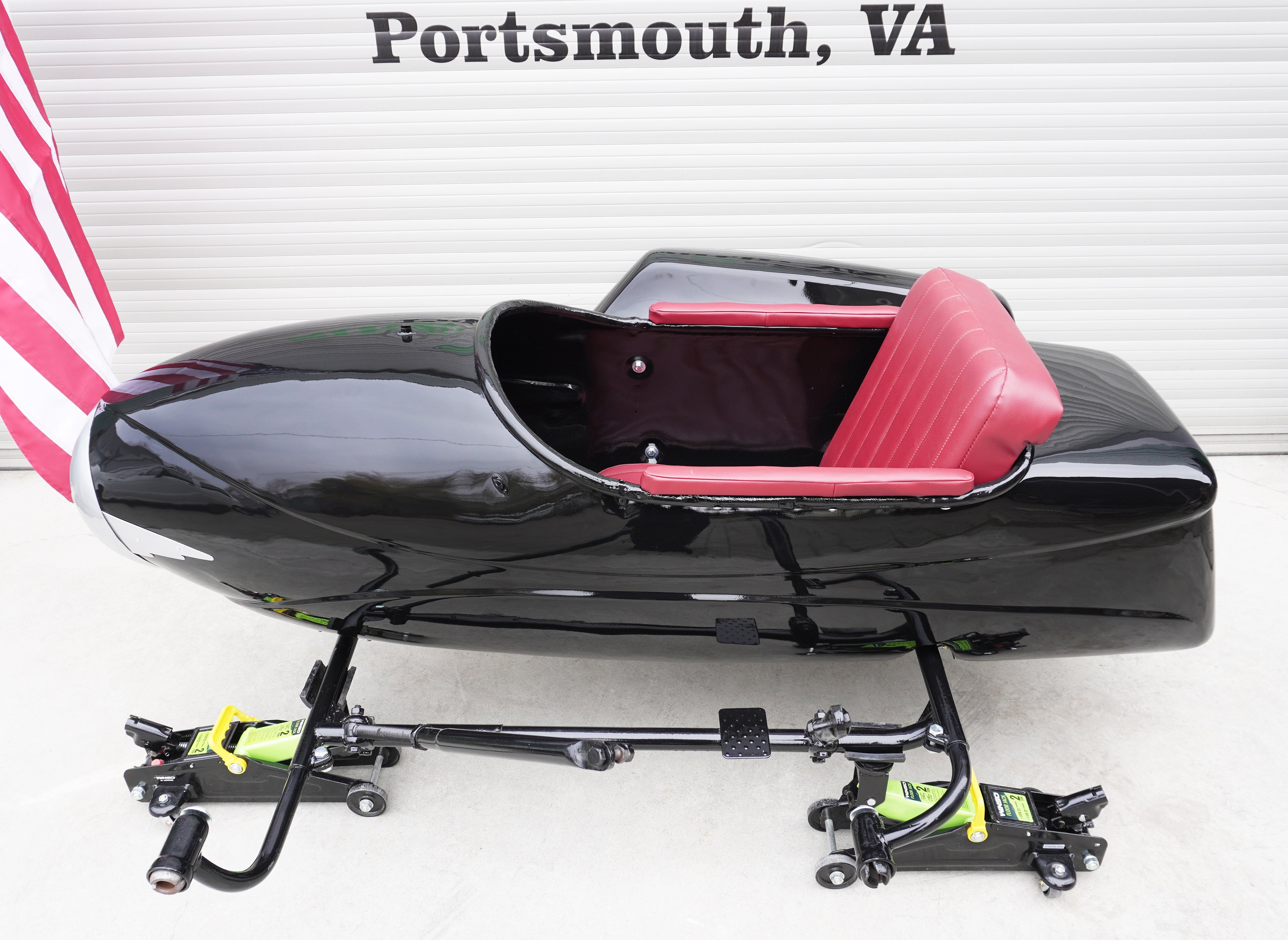 Sidecar Duna for Motorcycle Pannonia compatible with BMW Triumph Harley Davidson HD Honda Ural