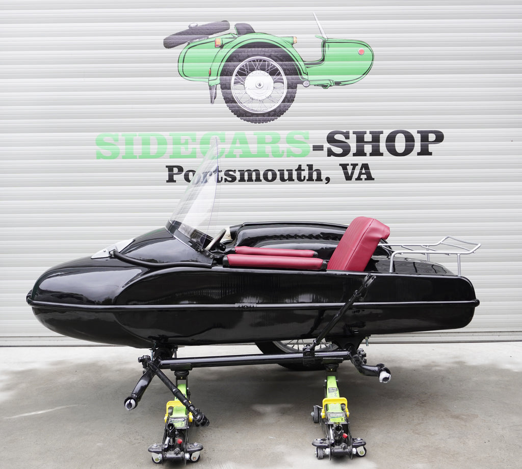 Vintage Refurbished Sidecar for Motorcycle Izh Compatible with motorcycle Models BMW Triumph Ural Harley Davidson Honda