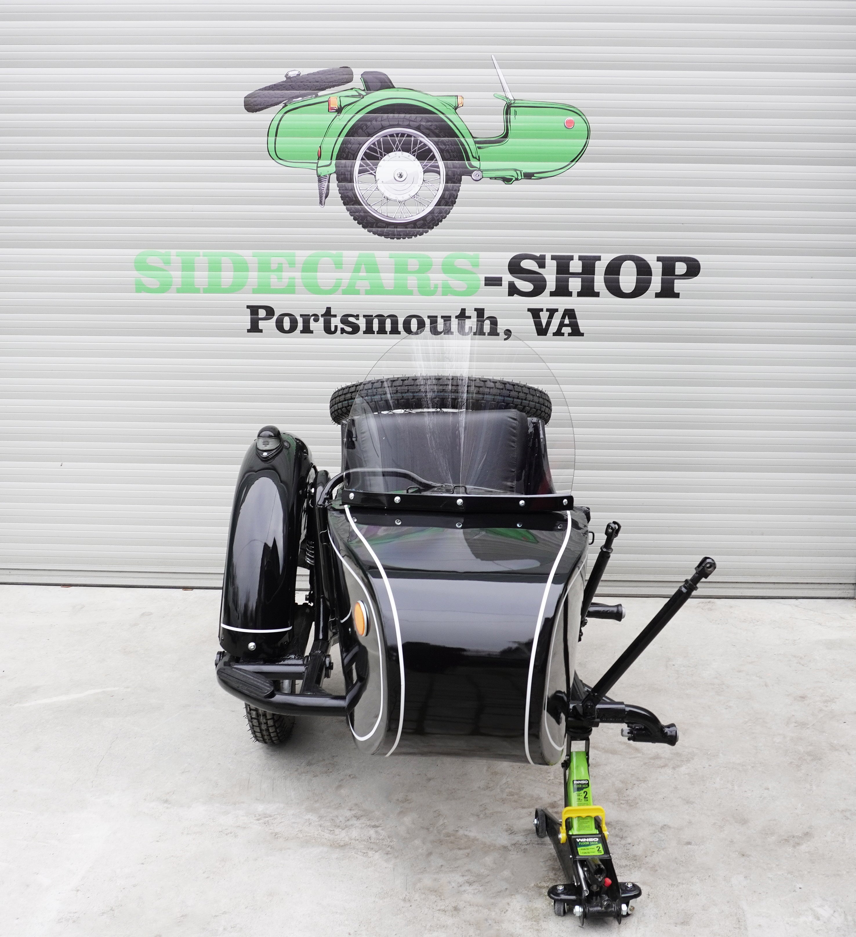 Sidecar for Motorcycle Dnepr K750 Refurbished Sidecar fits BMW Harley Davidson Honda Ural Triumph Yamaha Kawasaki