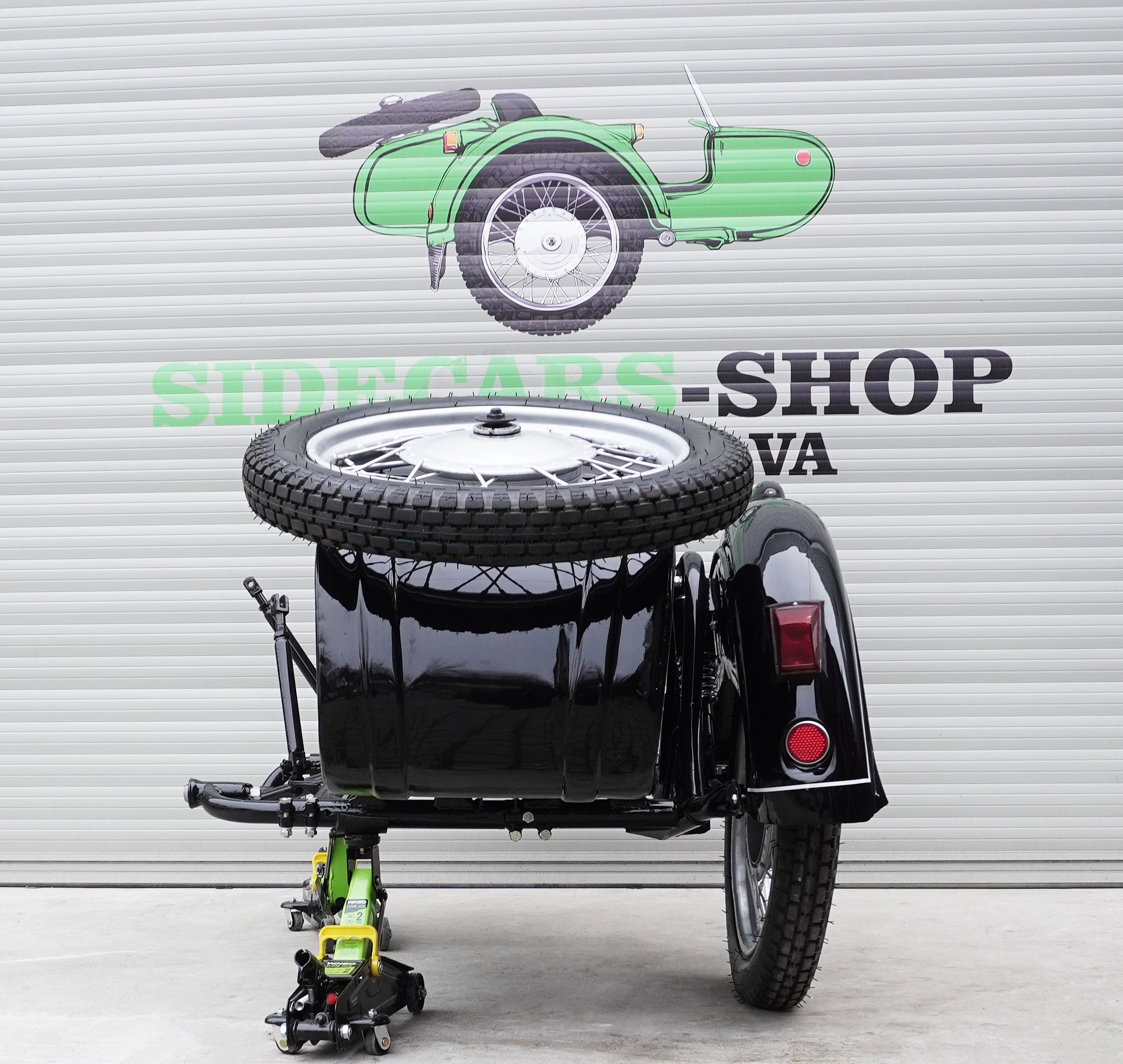 Sidecar for Motorcycle Dnepr K750 Refurbished Sidecar fits BMW Harley Davidson Honda Ural Triumph Yamaha Kawasaki