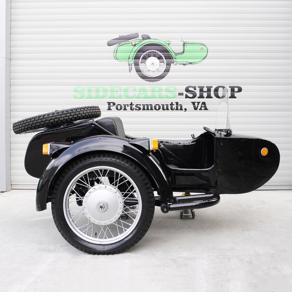 2WD Dnepr MT-16 Sidecar for Motorcycle, Refurbished Vintage Sidecar fits BMW Harley Davidson Ural