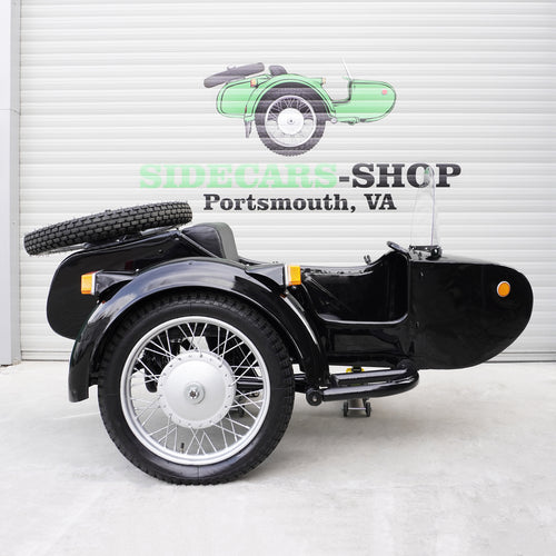 2WD Dnepr MT-16 Sidecar for Motorcycle, Refurbished Vintage Sidecar fits BMW Harley Davidson Ural