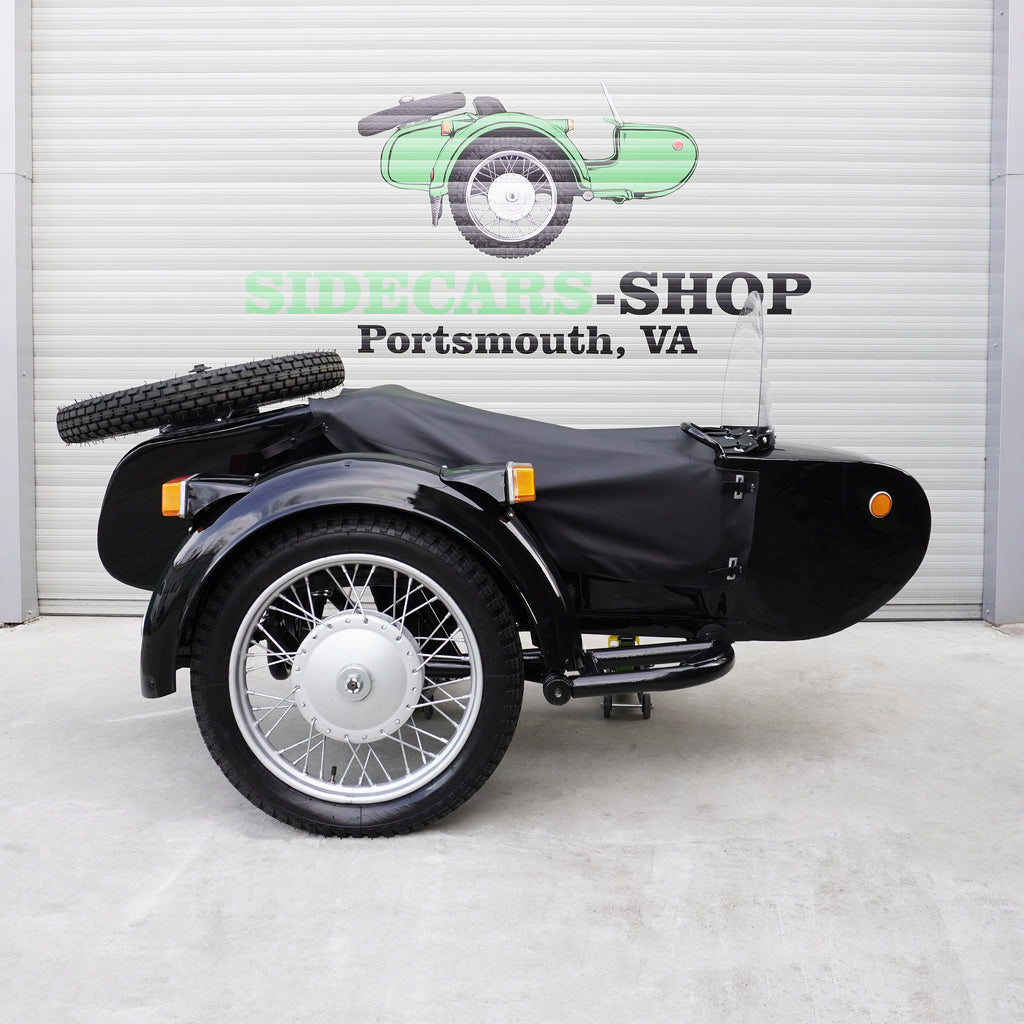 2WD Dnepr MT-16 Sidecar for Motorcycle, Refurbished Vintage Sidecar fits BMW Harley Davidson Ural