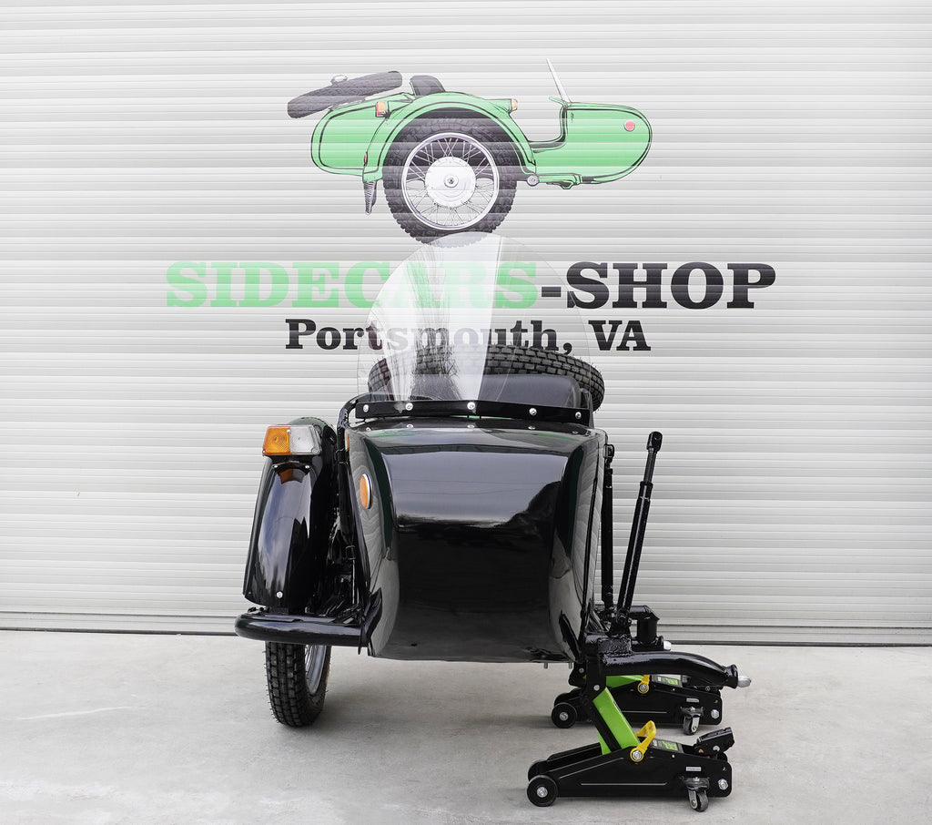 2WD Dnepr MT-16 Sidecar for Motorcycle, Refurbished Vintage Sidecar fits BMW Harley Davidson Ural