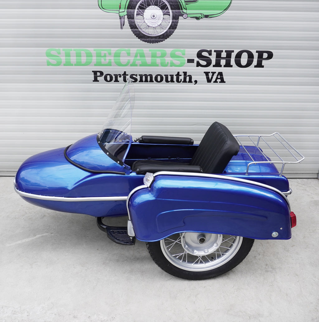 Vintage Left-hand Sidecar for Izh motorcycle Compatible with motorcycle models BMW Triumph Ural Harley Davidson Honda Used Sidecar USA for Sale