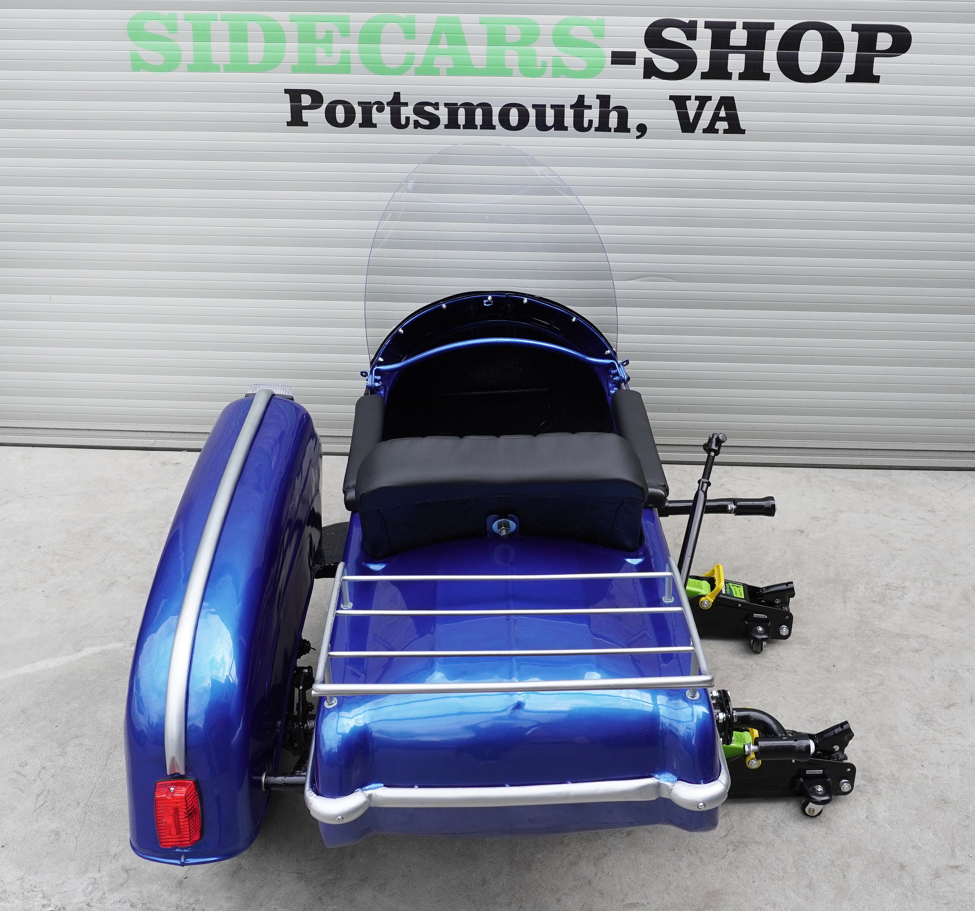 Vintage Left-hand Sidecar for Izh motorcycle Compatible with motorcycle models BMW Triumph Ural Harley Davidson Honda Used Sidecar USA for Sale