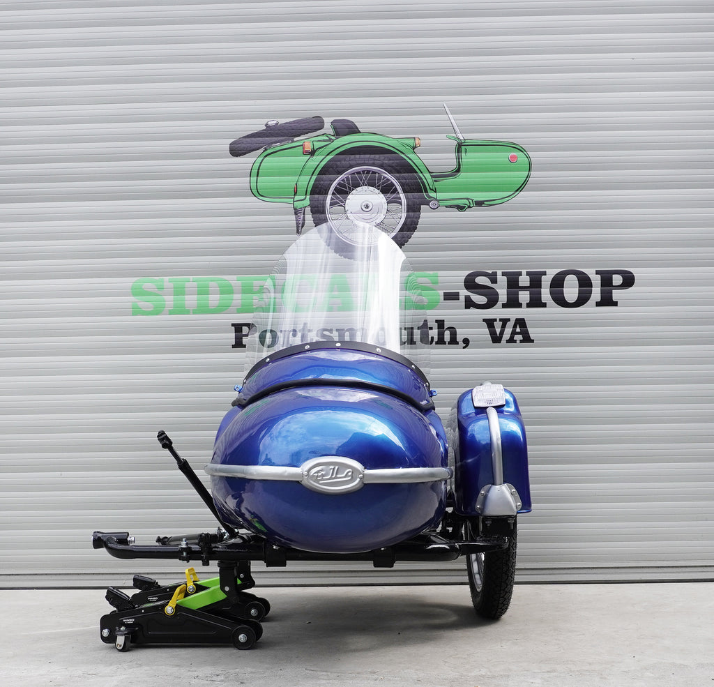Vintage Left-hand Sidecar for Izh motorcycle Compatible with motorcycle models BMW Triumph Ural Harley Davidson Honda Used Sidecar USA for Sale