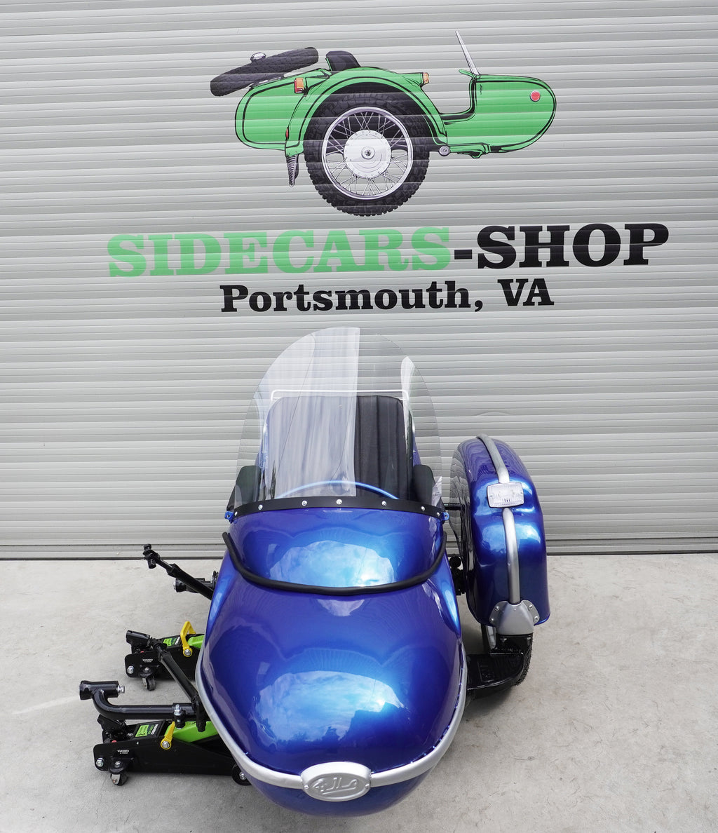 Vintage Left-hand Sidecar for Izh motorcycle Compatible with motorcycle models BMW Triumph Ural Harley Davidson Honda Used Sidecar USA for Sale