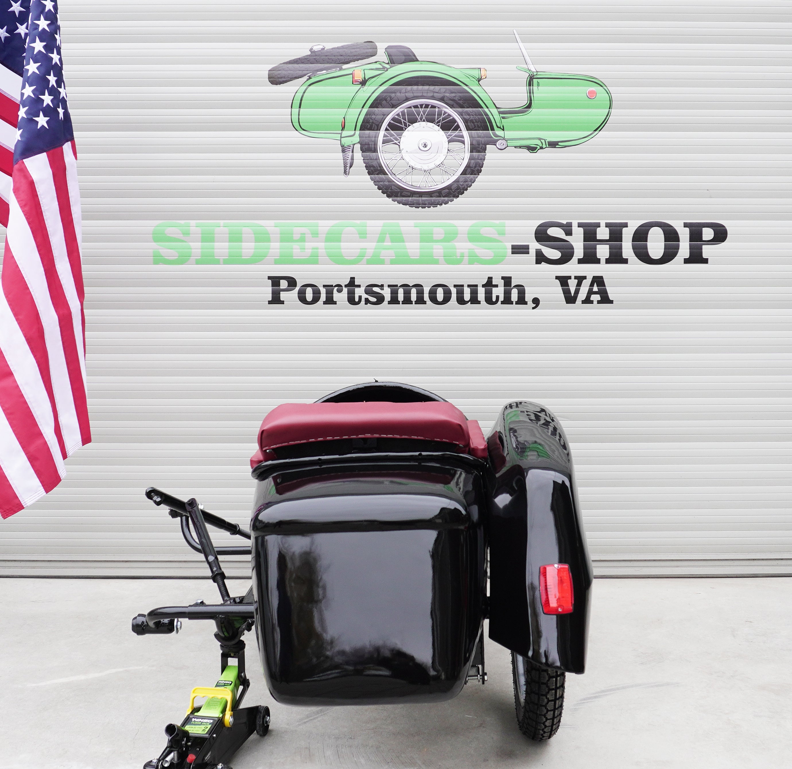 Sidecar Duna for Motorcycle Pannonia compatible with BMW Triumph Harley Davidson HD Honda Ural