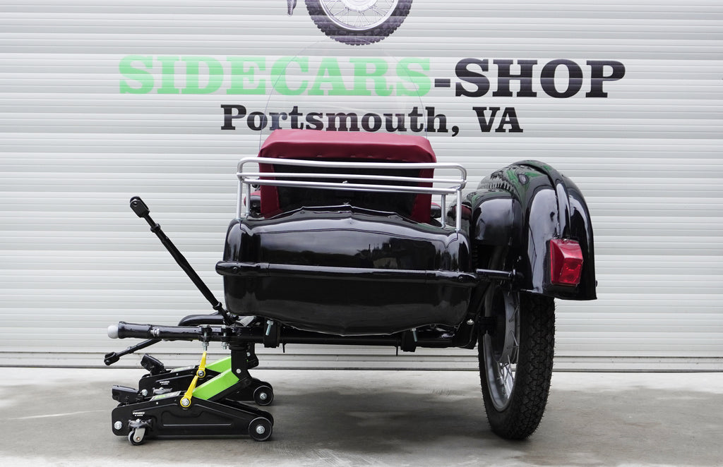 Vintage Refurbished Sidecar for Motorcycle Izh Compatible with motorcycle Models BMW Triumph Ural Harley Davidson Honda