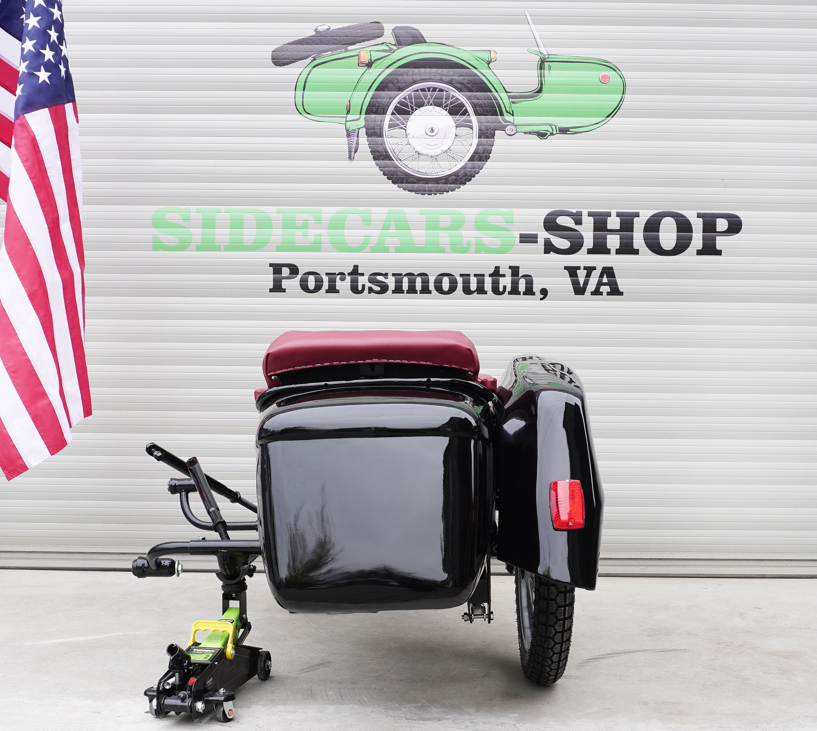 Sidecar Duna for Motorcycle Pannonia compatible with BMW Triumph Harley Davidson HD Honda Ural