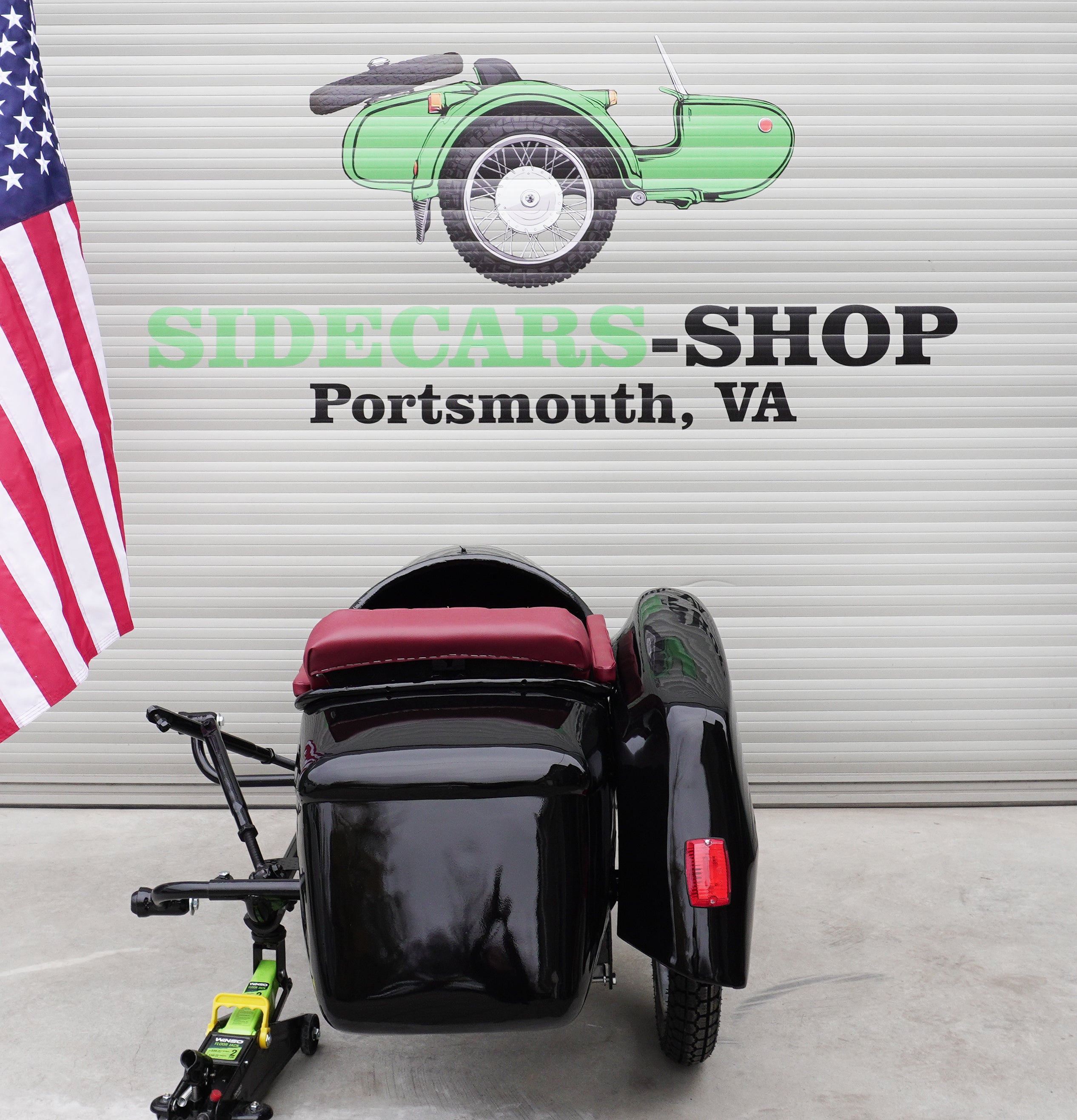 Sidecar Duna for Motorcycle Pannonia compatible with BMW Triumph Harley Davidson HD Honda Ural