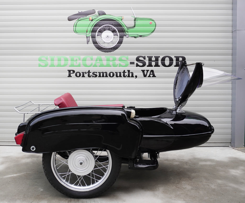 Vintage Refurbished Sidecar for Motorcycle Izh Compatible with motorcycle Models BMW Triumph Ural Harley Davidson Honda