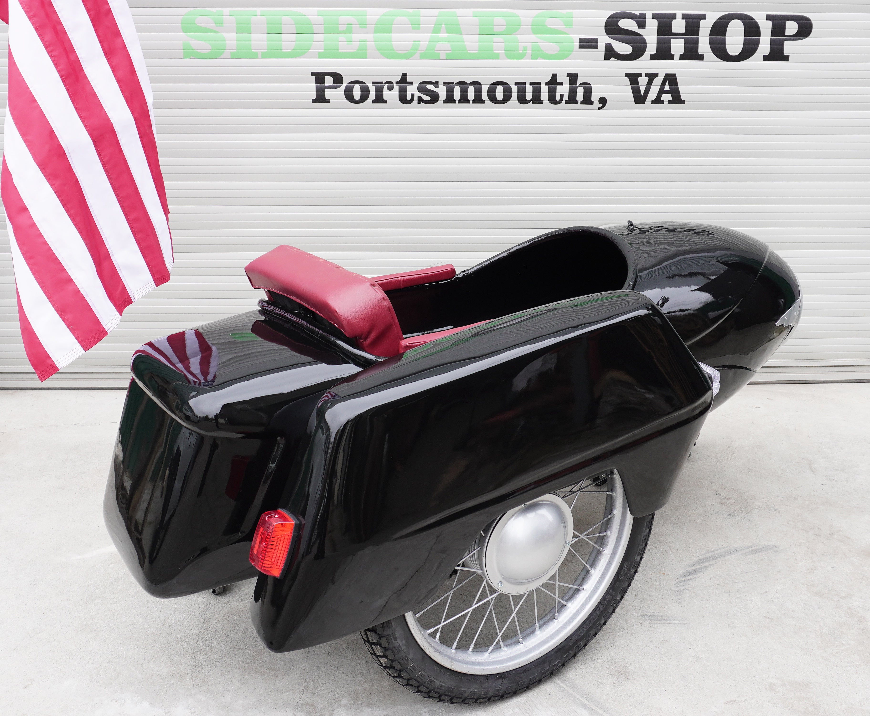 Sidecar Duna for Motorcycle Pannonia compatible with BMW Triumph Harley Davidson HD Honda Ural