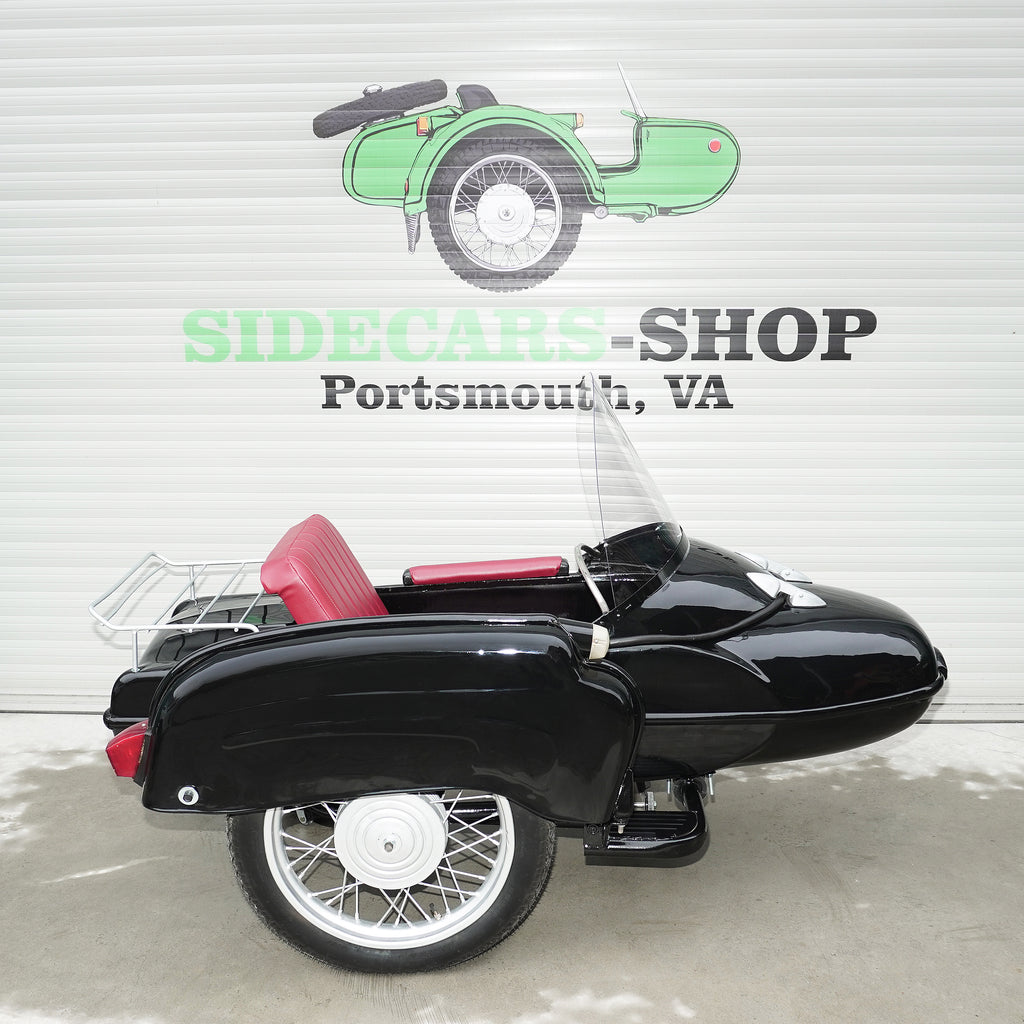 Vintage Refurbished Sidecar for Motorcycle Izh Compatible with motorcycle Models BMW Triumph Ural Harley Davidson Honda
