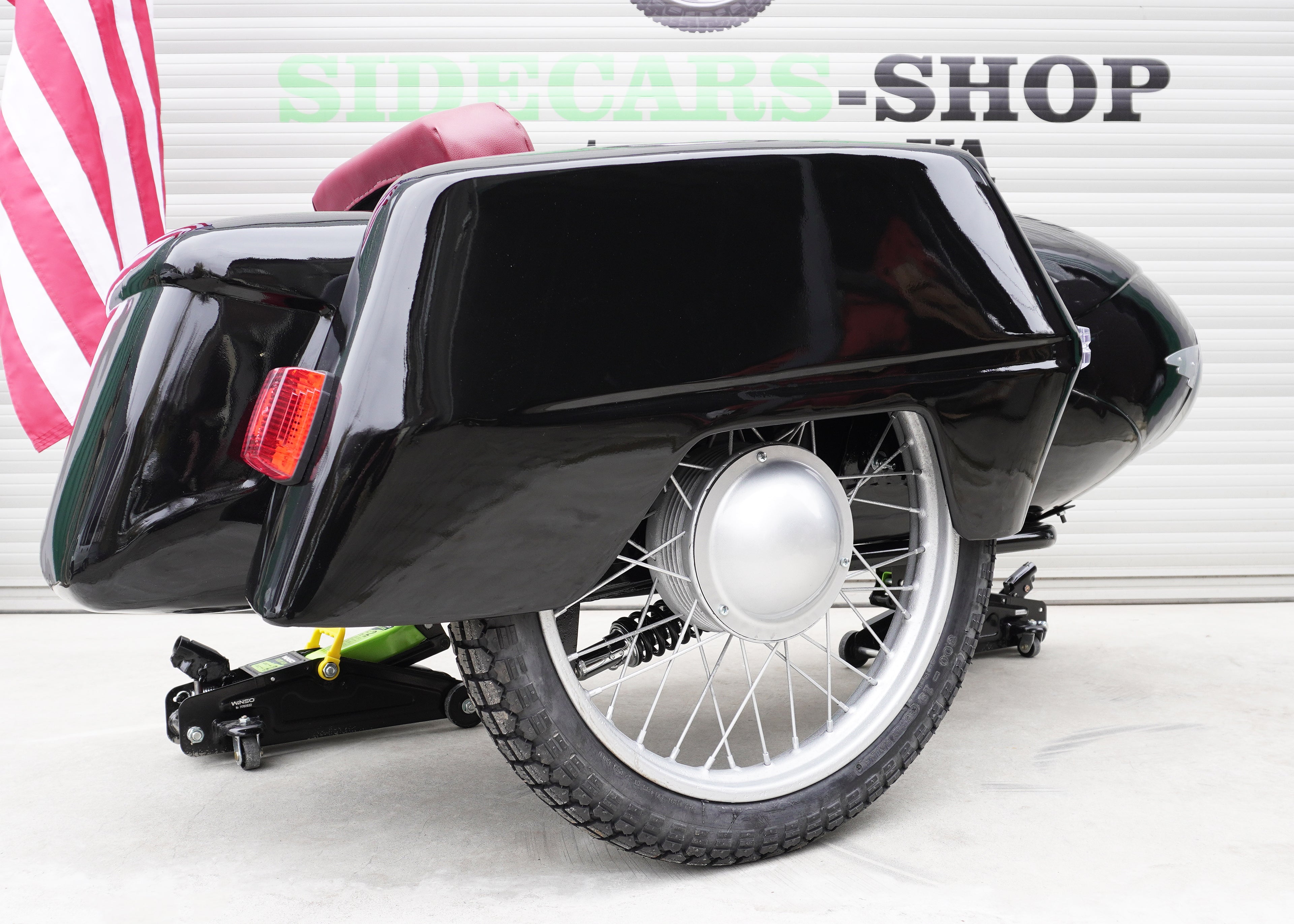 Sidecar Duna for Motorcycle Pannonia compatible with BMW Triumph Harley Davidson HD Honda Ural