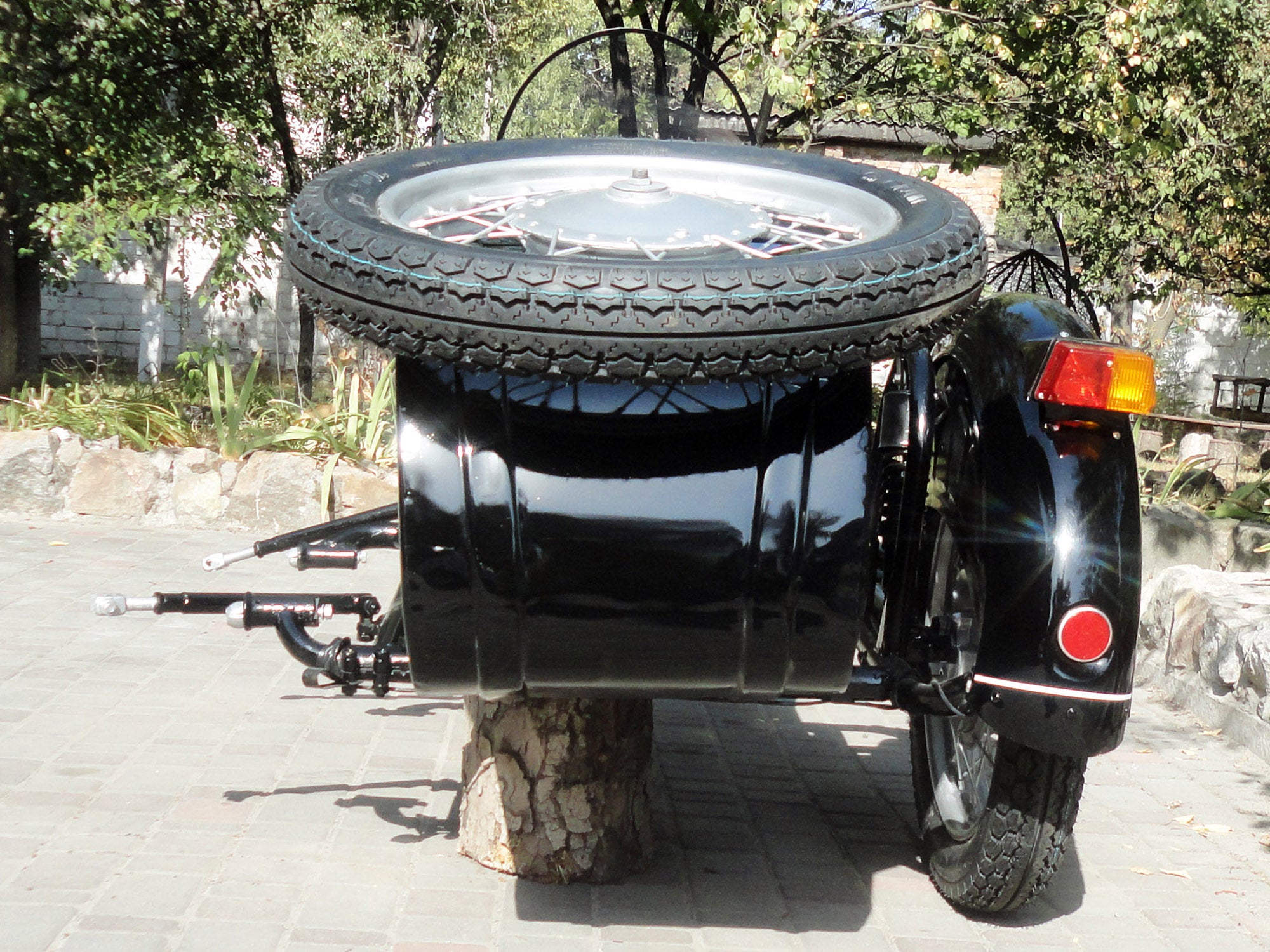 Sidecar Dnepr Used Refurbished Compatible with Motorcycle BMW Kawasaki Harley Davidson Honda etc