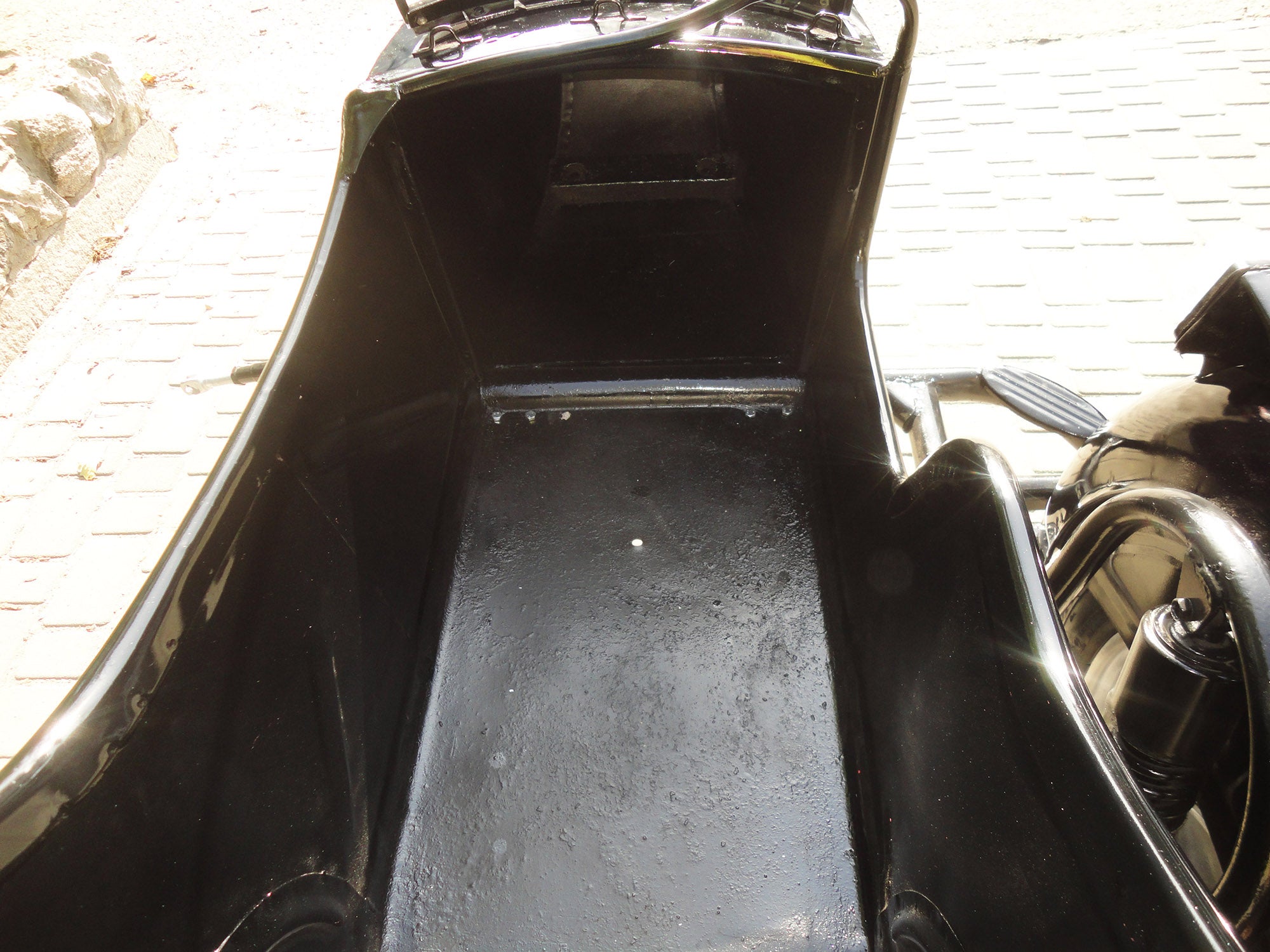 Sidecar Dnepr Used Refurbished Compatible with Motorcycle BMW Kawasaki Harley Davidson Honda etc
