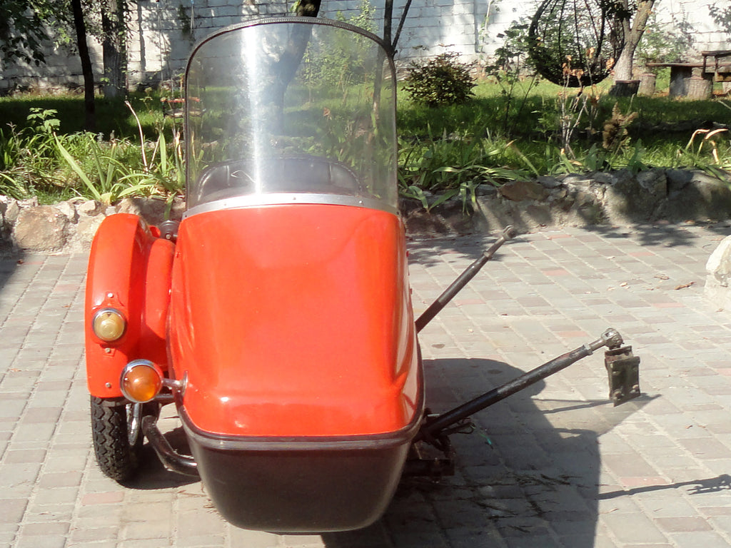 Original Vintage Sidecar VELOREX Motorcycle JAWA. Compatible BMW Triumph Harley Davidson HD Honda