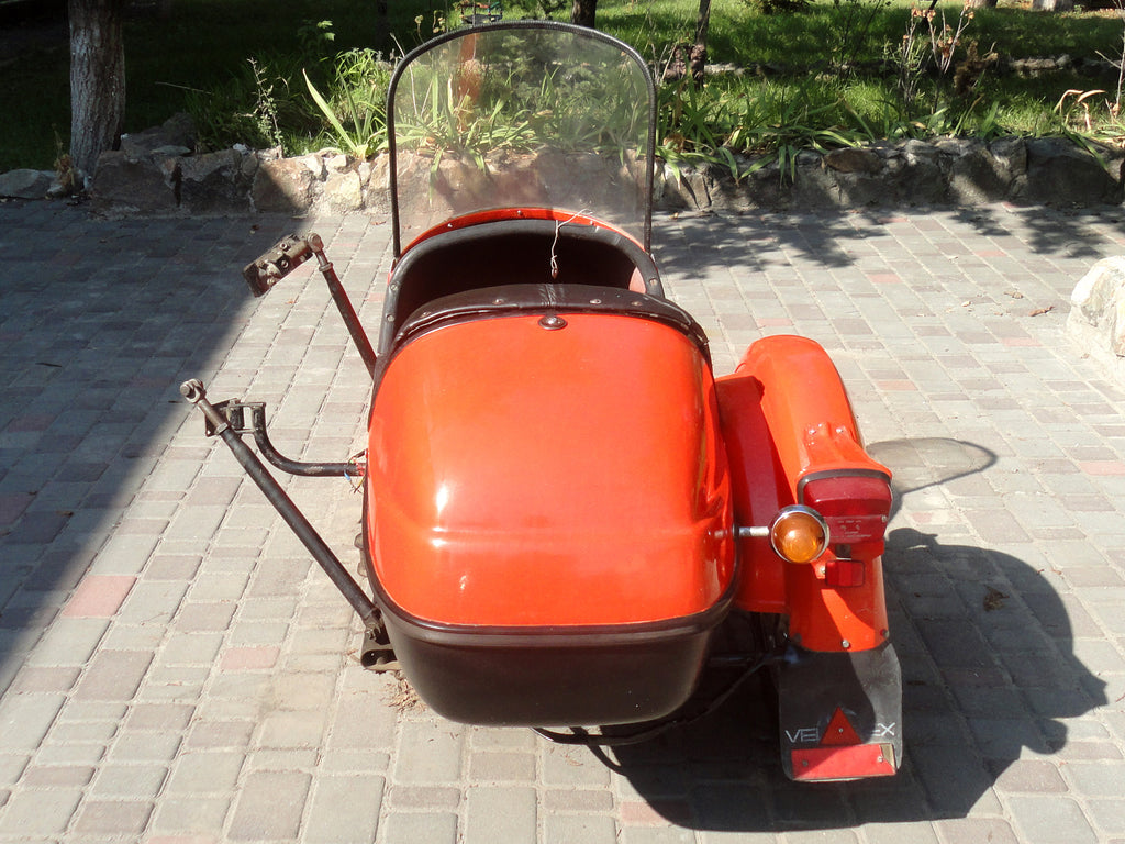 Original Vintage Sidecar VELOREX Motorcycle JAWA. Compatible BMW Triumph Harley Davidson HD Honda