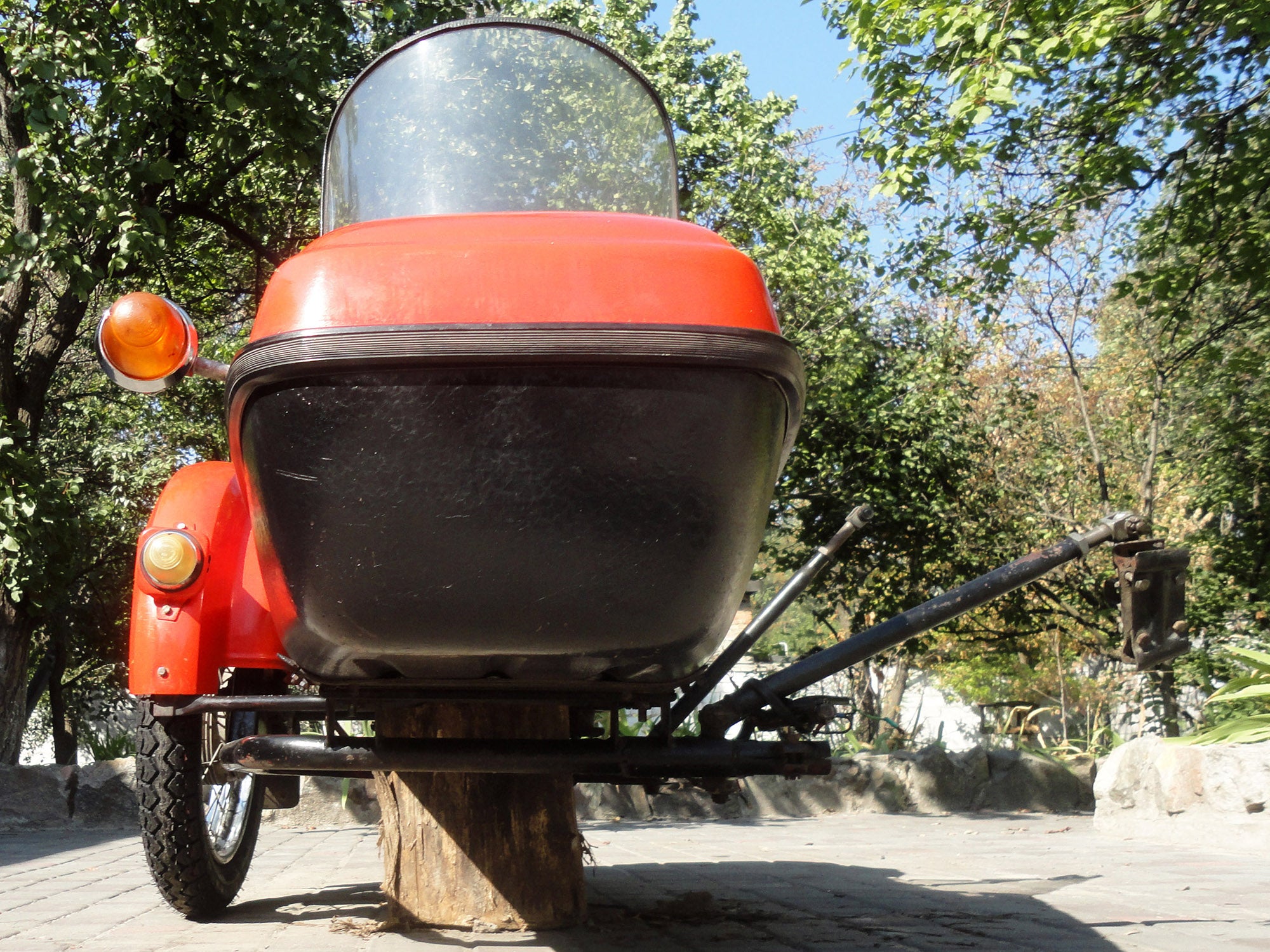 Original Vintage Sidecar VELOREX Motorcycle JAWA. Compatible BMW Triumph Harley Davidson HD Honda