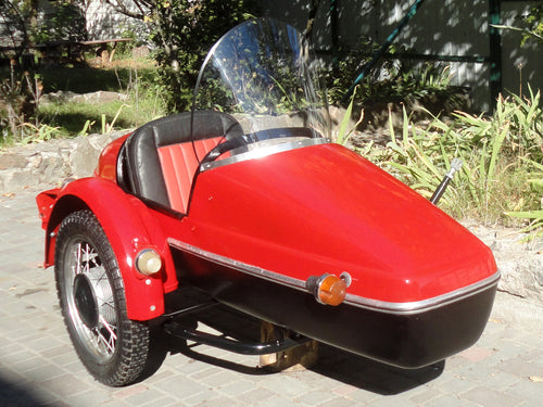 Original Sidecar VELOREX Motorcycle JAWA. Compatible BMW Triumph Harley Davidson HD Honda