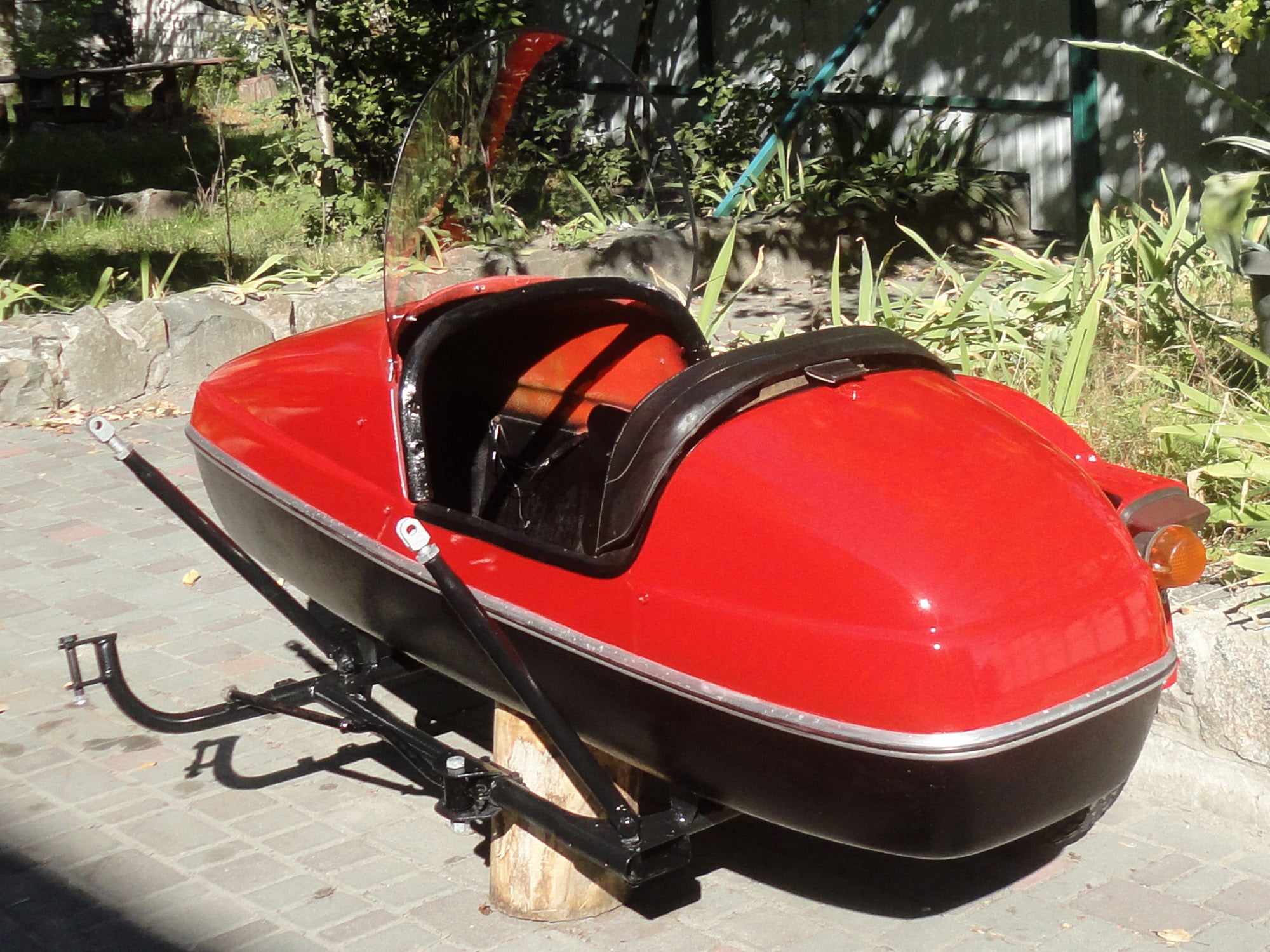 Original Sidecar VELOREX Motorcycle JAWA. Compatible BMW Triumph Harley Davidson HD Honda