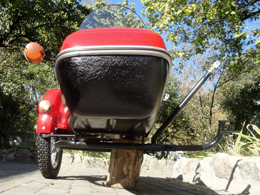 Original Sidecar VELOREX Motorcycle JAWA. Compatible BMW Triumph Harley Davidson HD Honda
