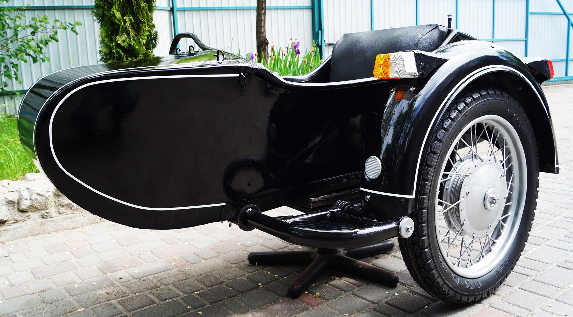 LEFT SIDE SIDECAR Dnepr Compatible with Motorcycle BMW Harley Davidson Ural Honda