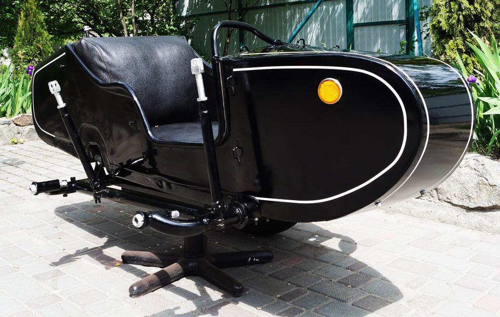 LEFT SIDE SIDECAR Dnepr Compatible with Motorcycle BMW Harley Davidson Ural Honda