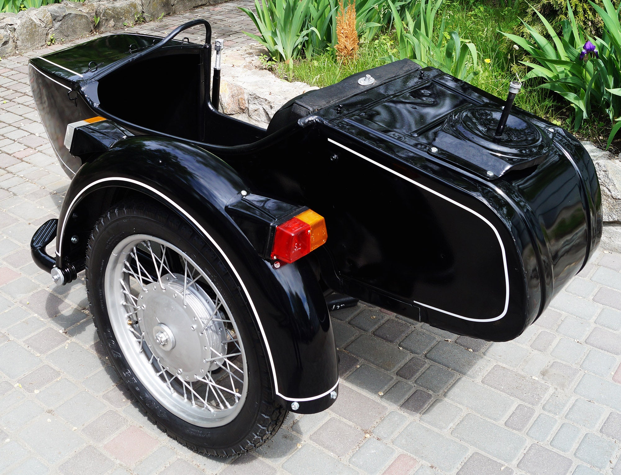 LEFT SIDE SIDECAR Dnepr Compatible with Motorcycle BMW Harley Davidson Ural Honda