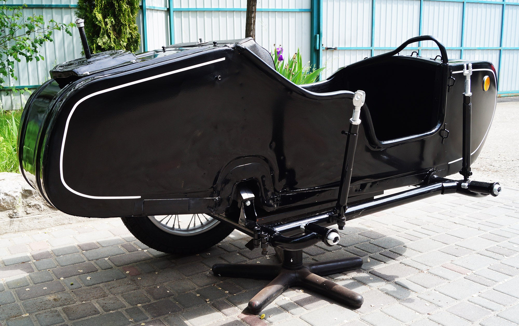 LEFT SIDE SIDECAR Dnepr Compatible with Motorcycle BMW Harley Davidson Ural Honda