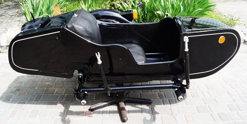 LEFT SIDE SIDECAR Dnepr Compatible with Motorcycle BMW Harley Davidson Ural Honda