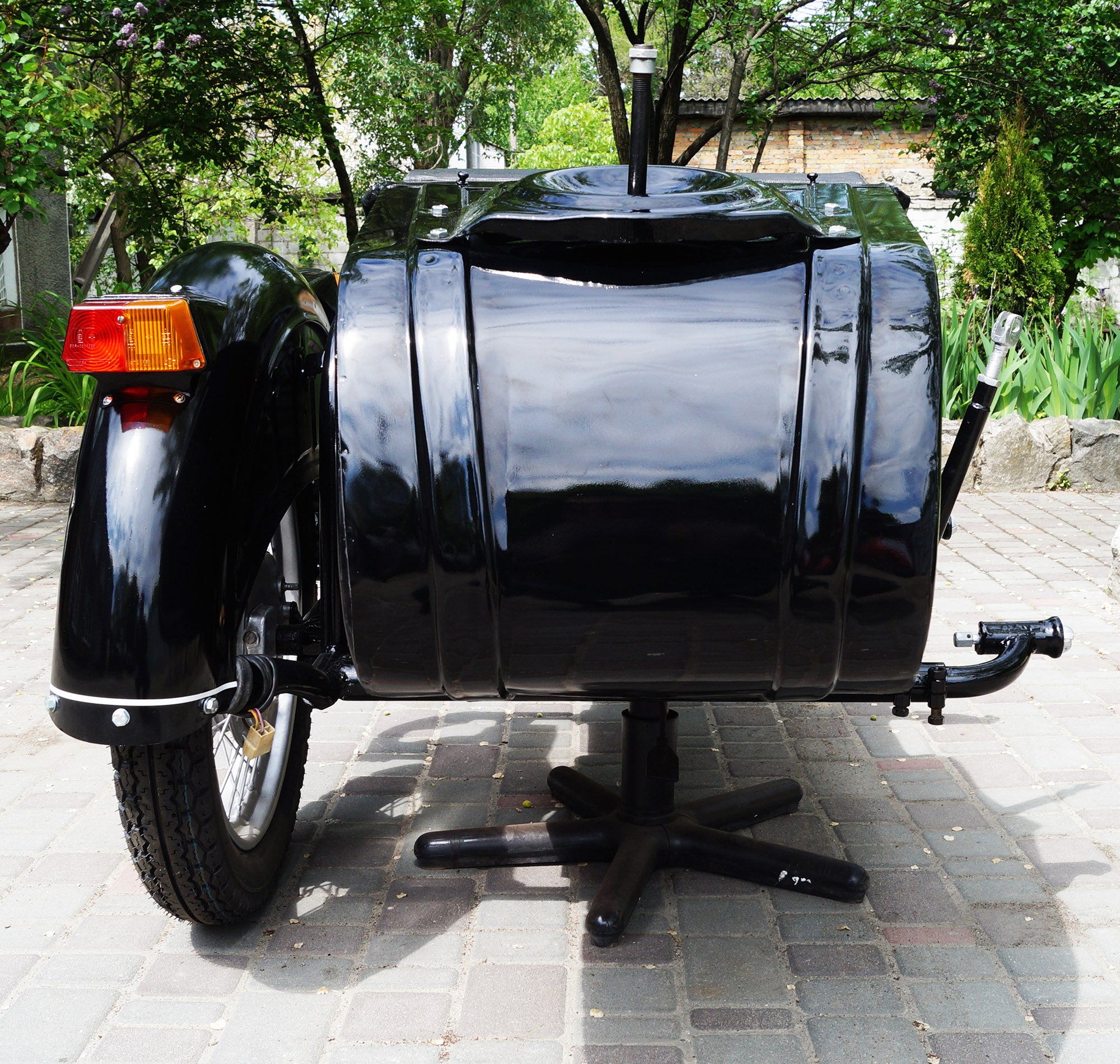 LEFT SIDE SIDECAR Dnepr Compatible with Motorcycle BMW Harley Davidson Ural Honda