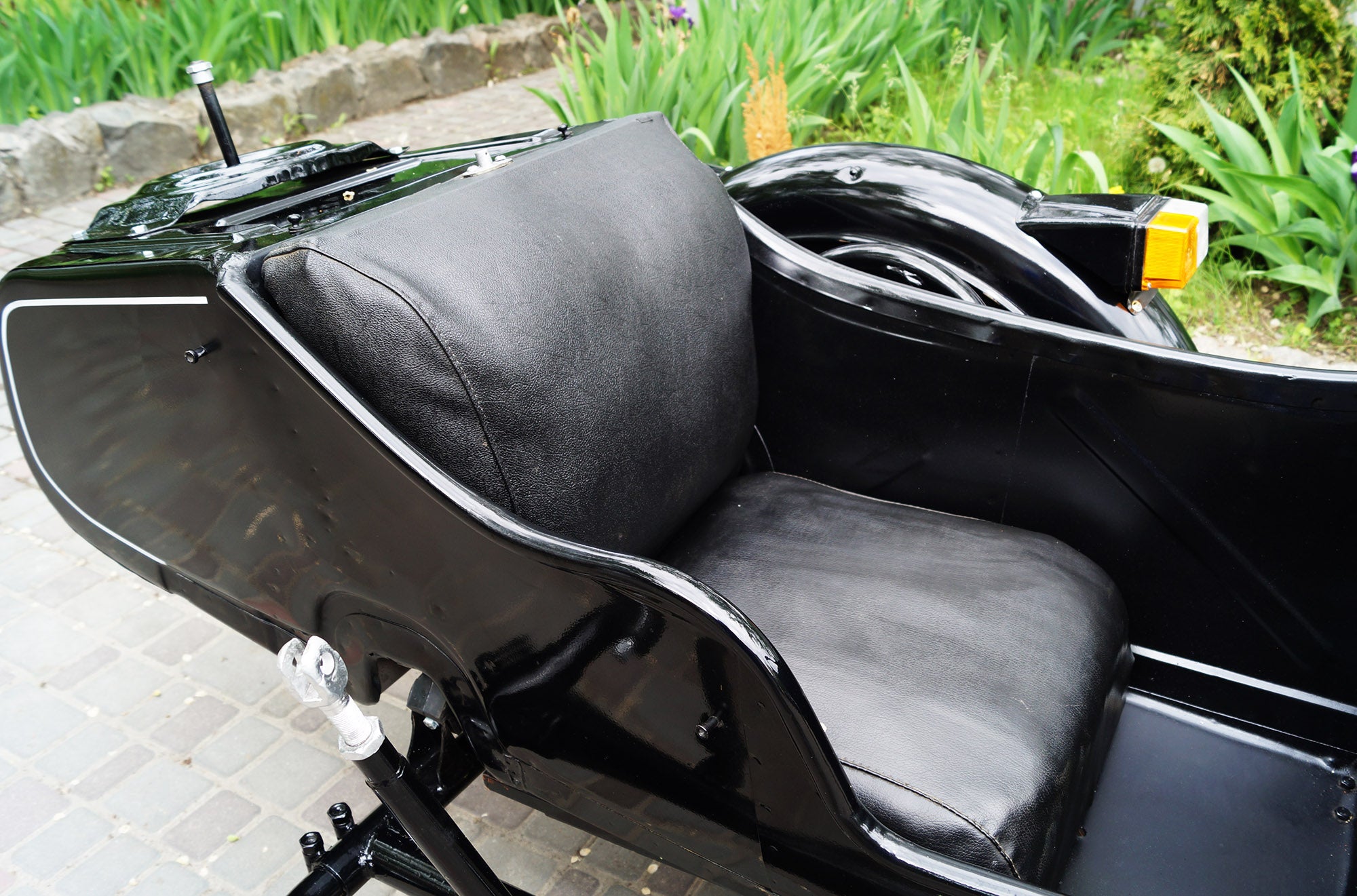 LEFT SIDE SIDECAR Dnepr Compatible with Motorcycle BMW Harley Davidson Ural Honda