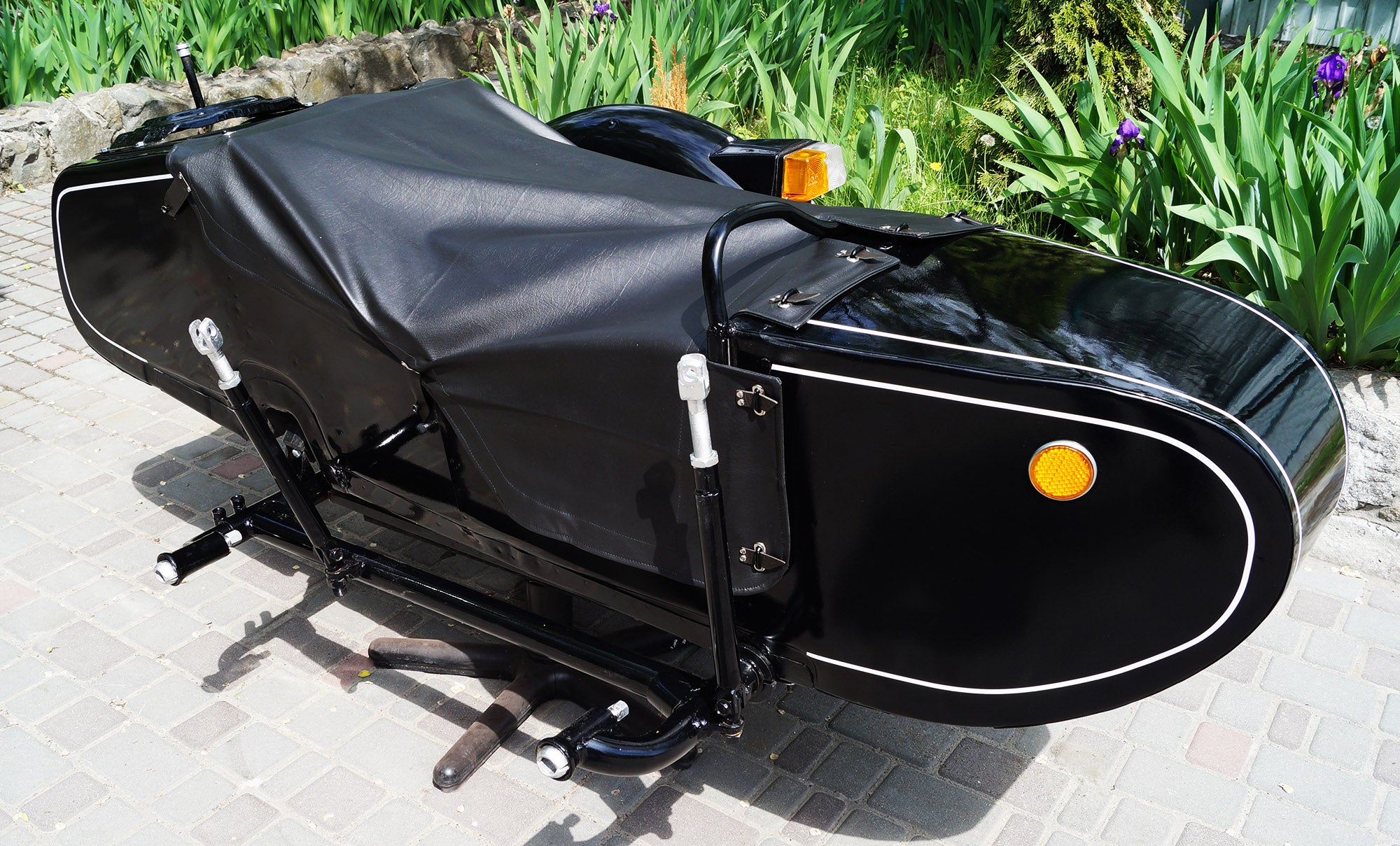 LEFT SIDE SIDECAR Dnepr Compatible with Motorcycle BMW Harley Davidson Ural Honda