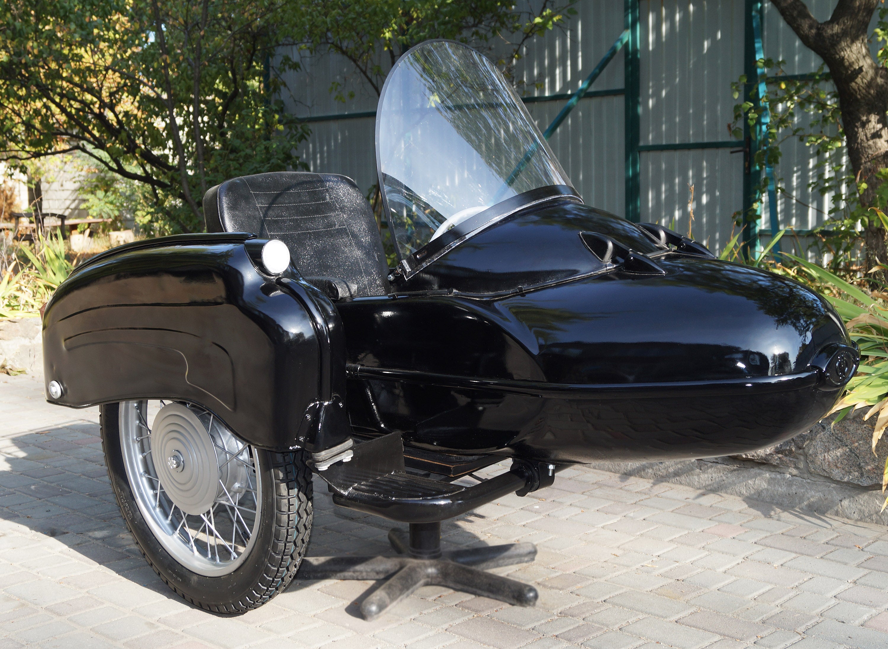 Vintage Refurbished Sidecar for Motorcycle Izh Compatible with motorcycle Models BMW Triumph Ural Harley Davidson Honda